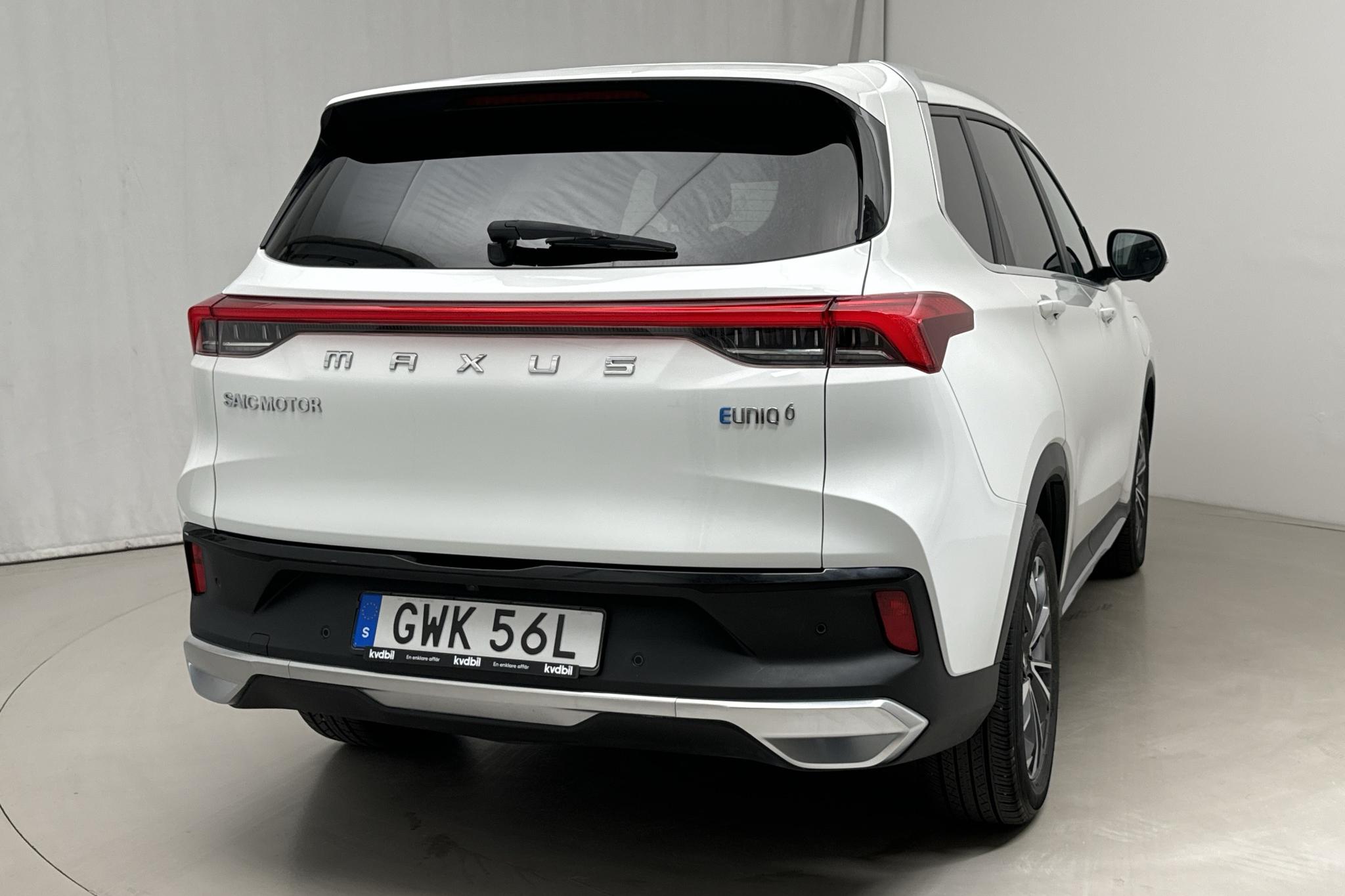 Maxus Euniq 6 SUV (177hk) - 30 080 km - Automaattinen - valkoinen - 2021