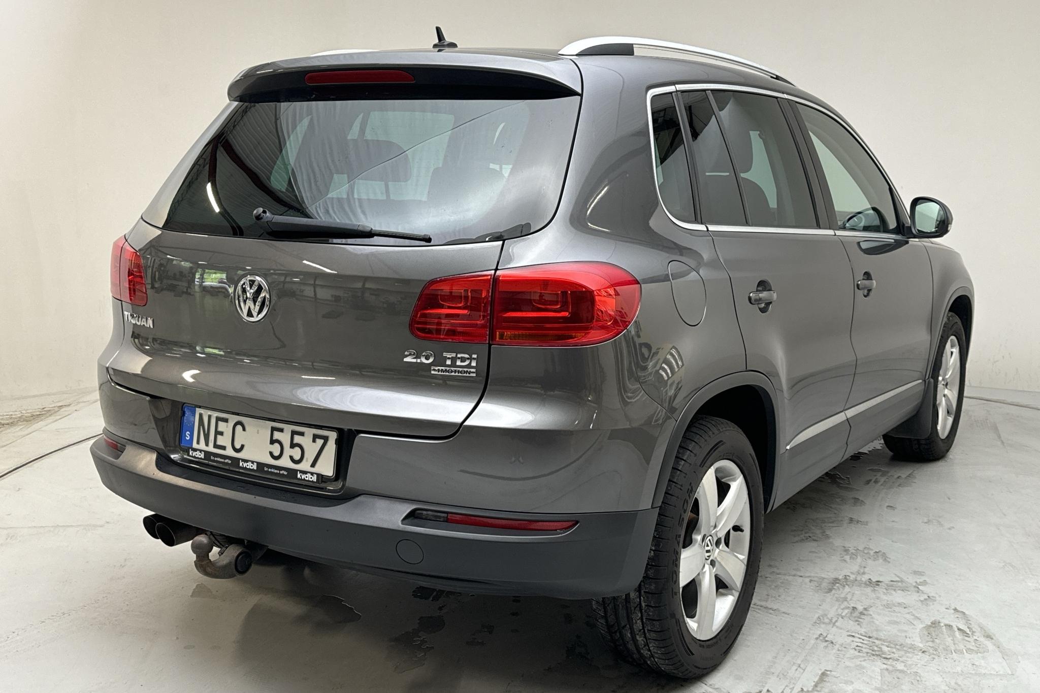 VW Tiguan 2.0 TDI 4MOTION BlueMotion Technology (140hk) - 162 840 km - Automaatne - Dark Grey - 2013