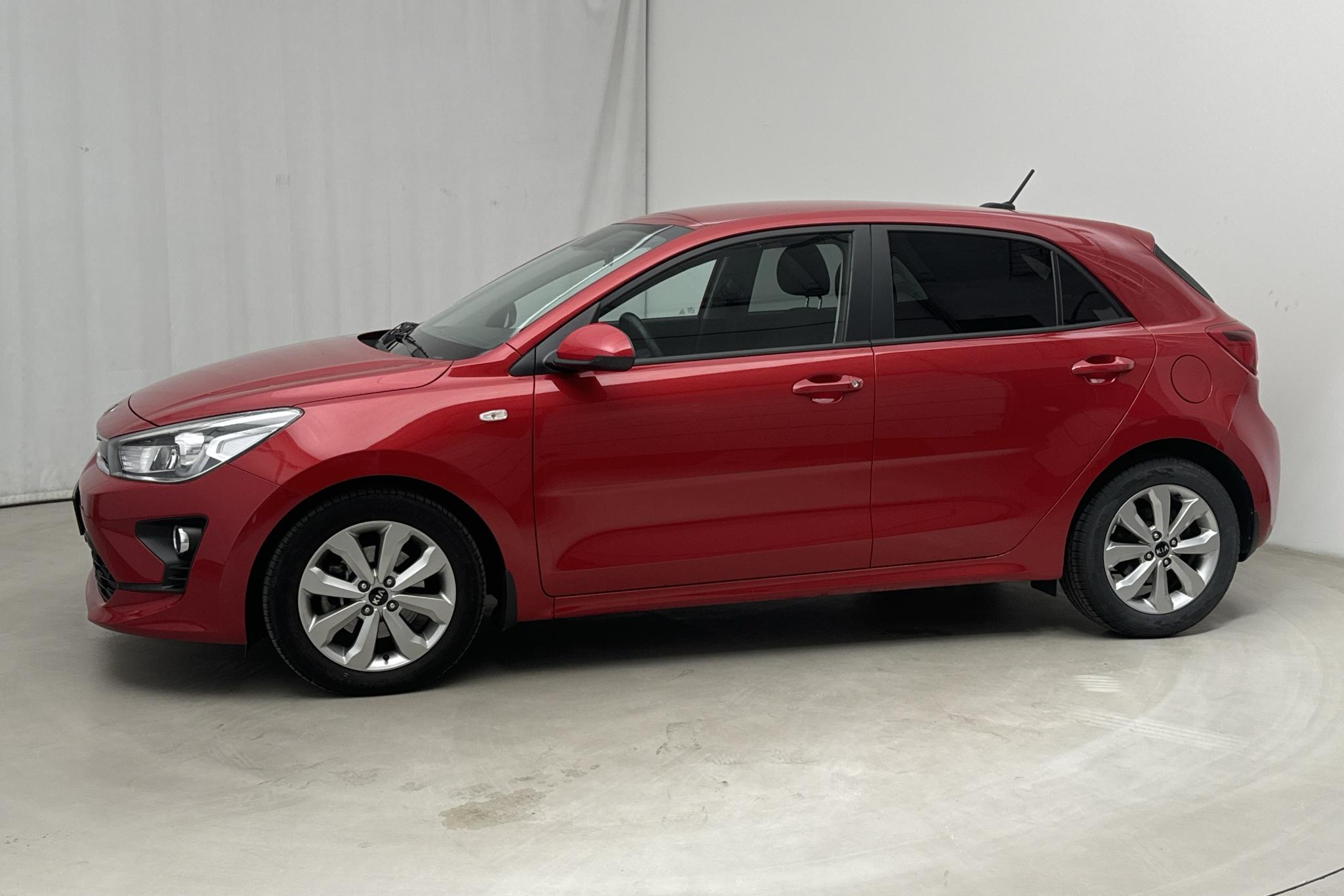 KIA Rio 1.0 T-GDi (100hk) - 12 790 km - Automatyczna - czerwony - 2021