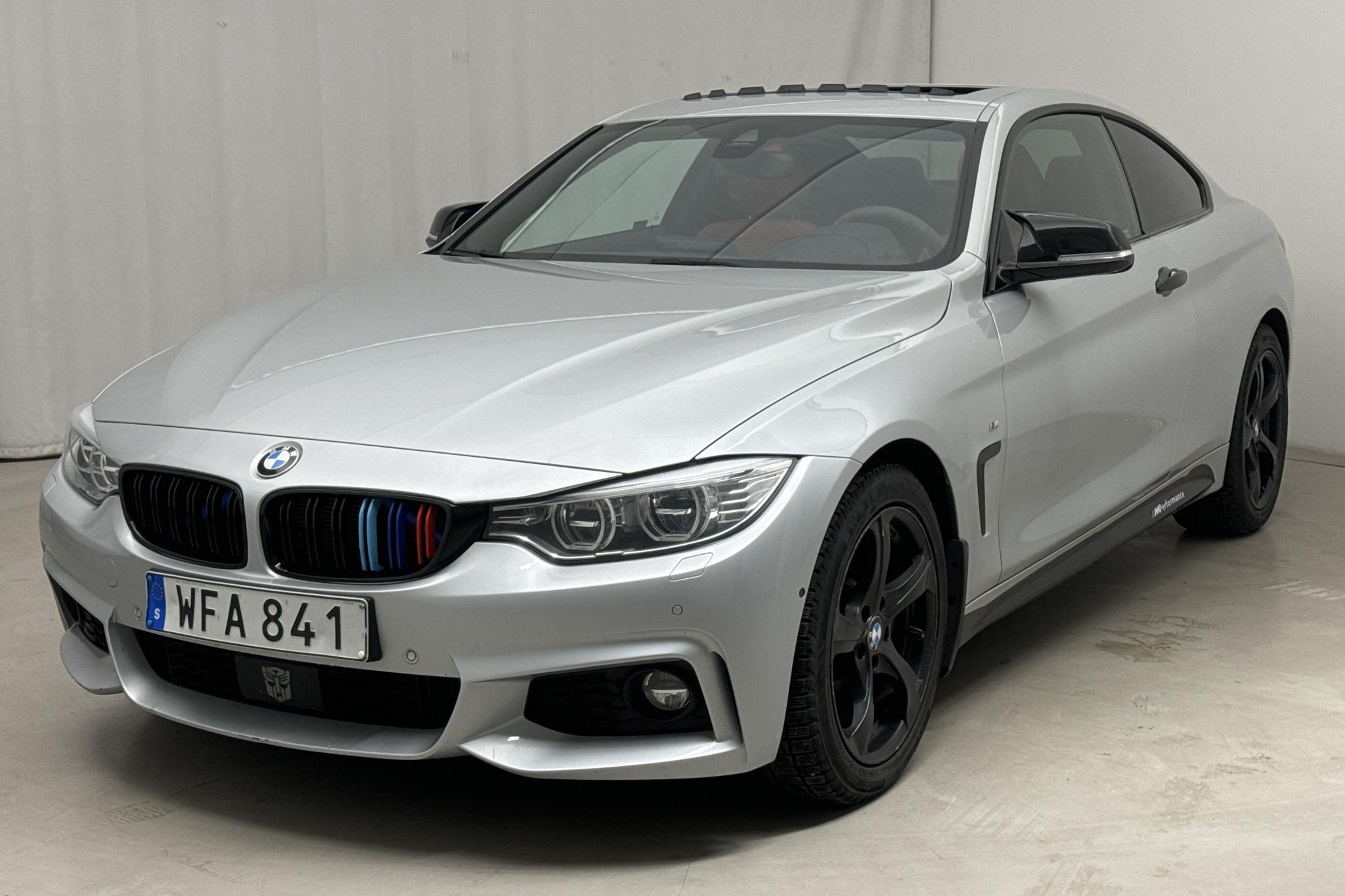 BMW 435d xDrive Coupé, F32 (313hk) - 137 180 km - Automatic - silver - 2015