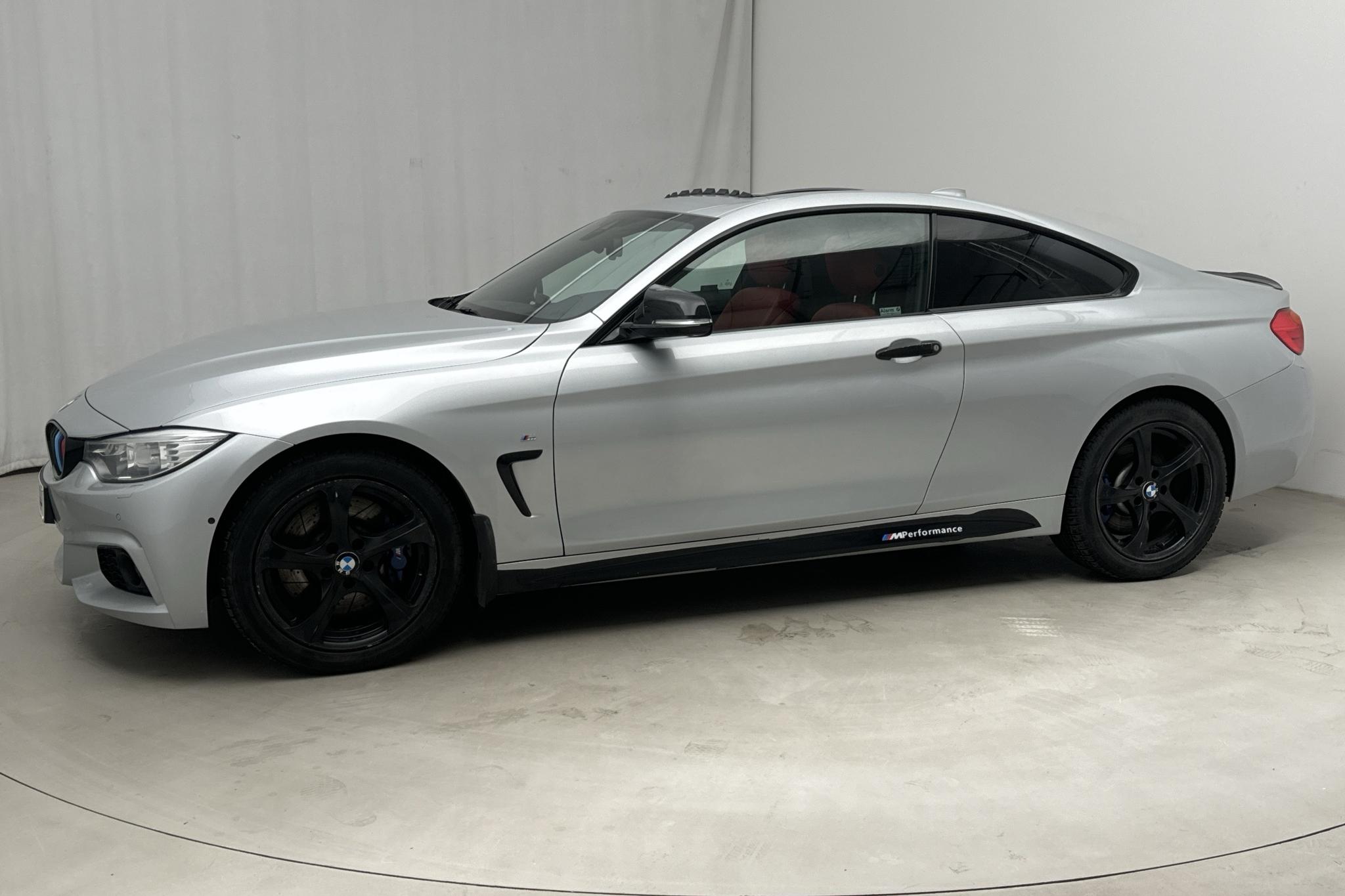 BMW 435d xDrive Coupé, F32 (313hk) - 137 180 km - Automatic - silver - 2015