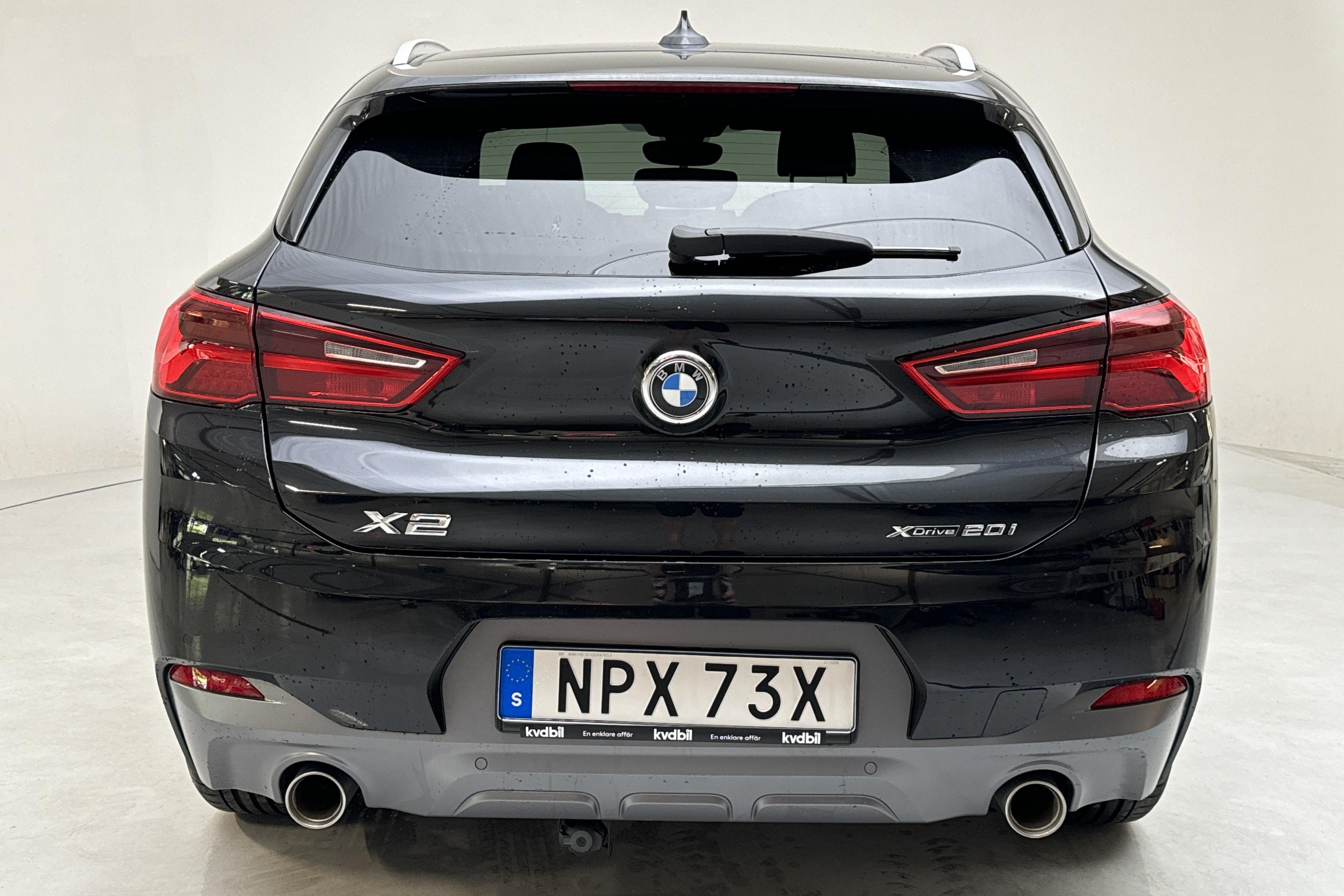 BMW X2 xDrive20i, F39 (192hk) - 60 940 km - Automatyczna - czarny - 2020