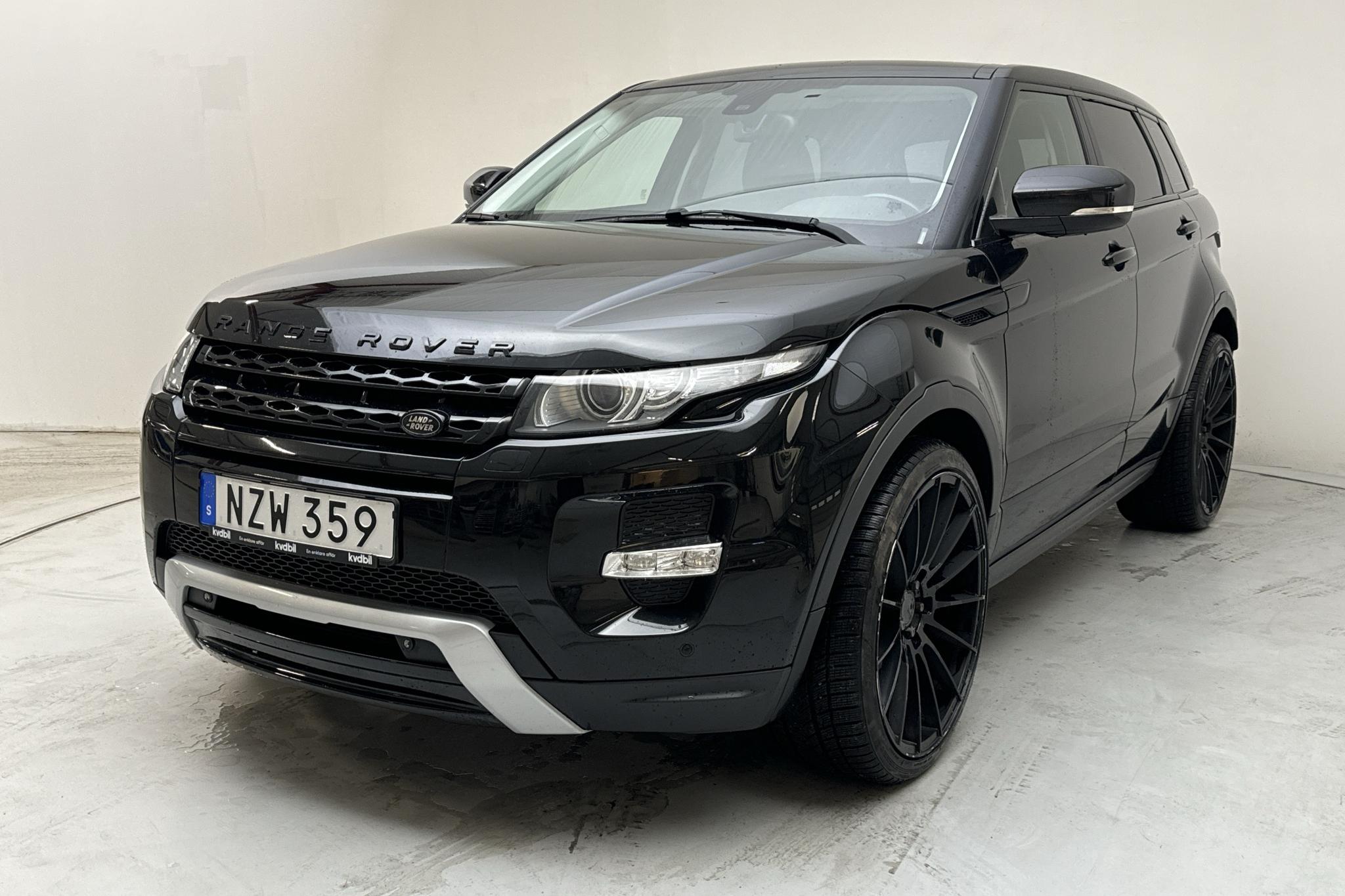 Land Rover Range Rover Evoque 2.2 SD4 5dr (190hk) - 115 610 km - Automatyczna - czarny - 2013