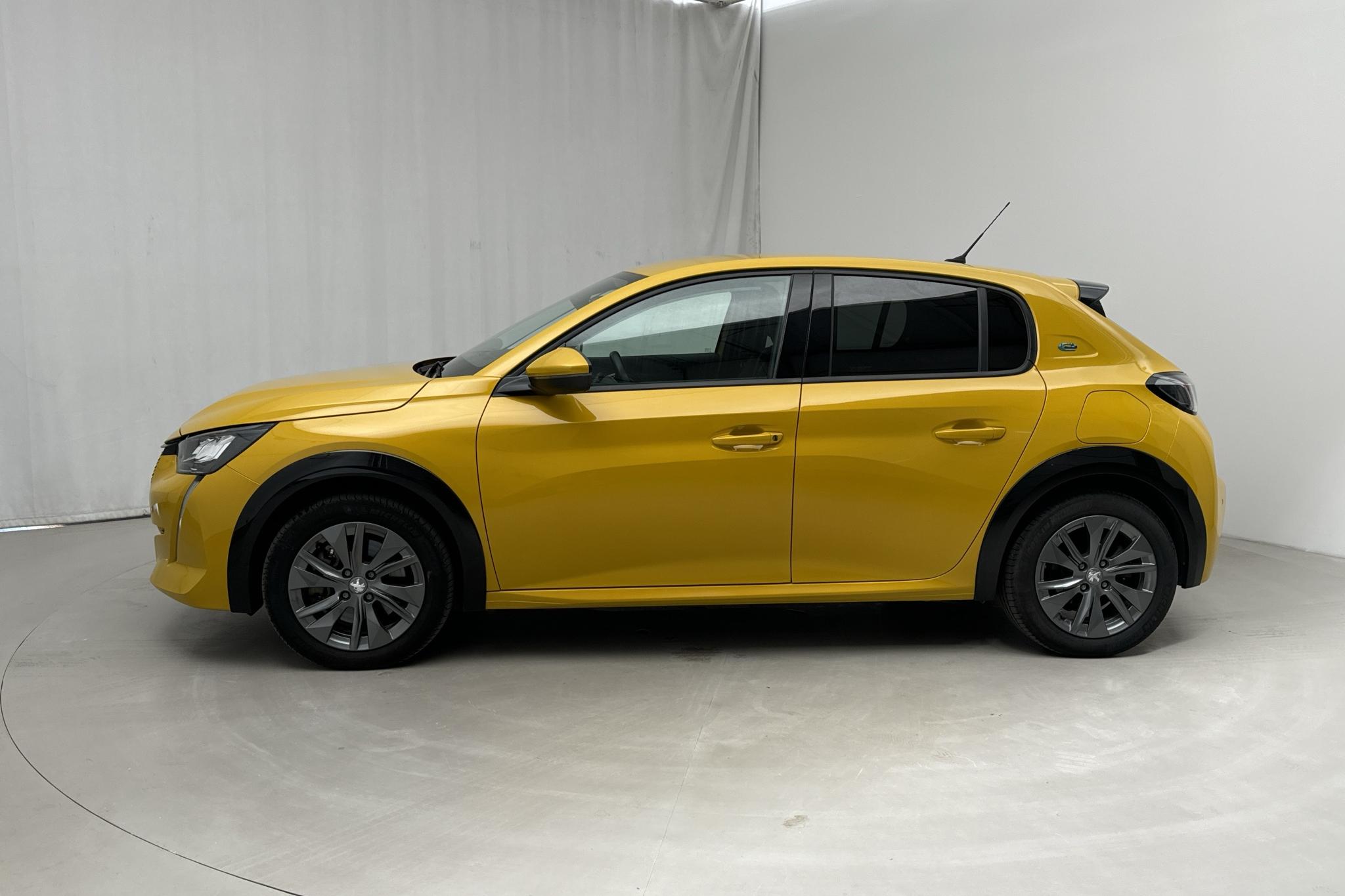 Peugeot e-208 50 kWh 5dr (136hk) - 44 550 km - Automatic - yellow - 2021