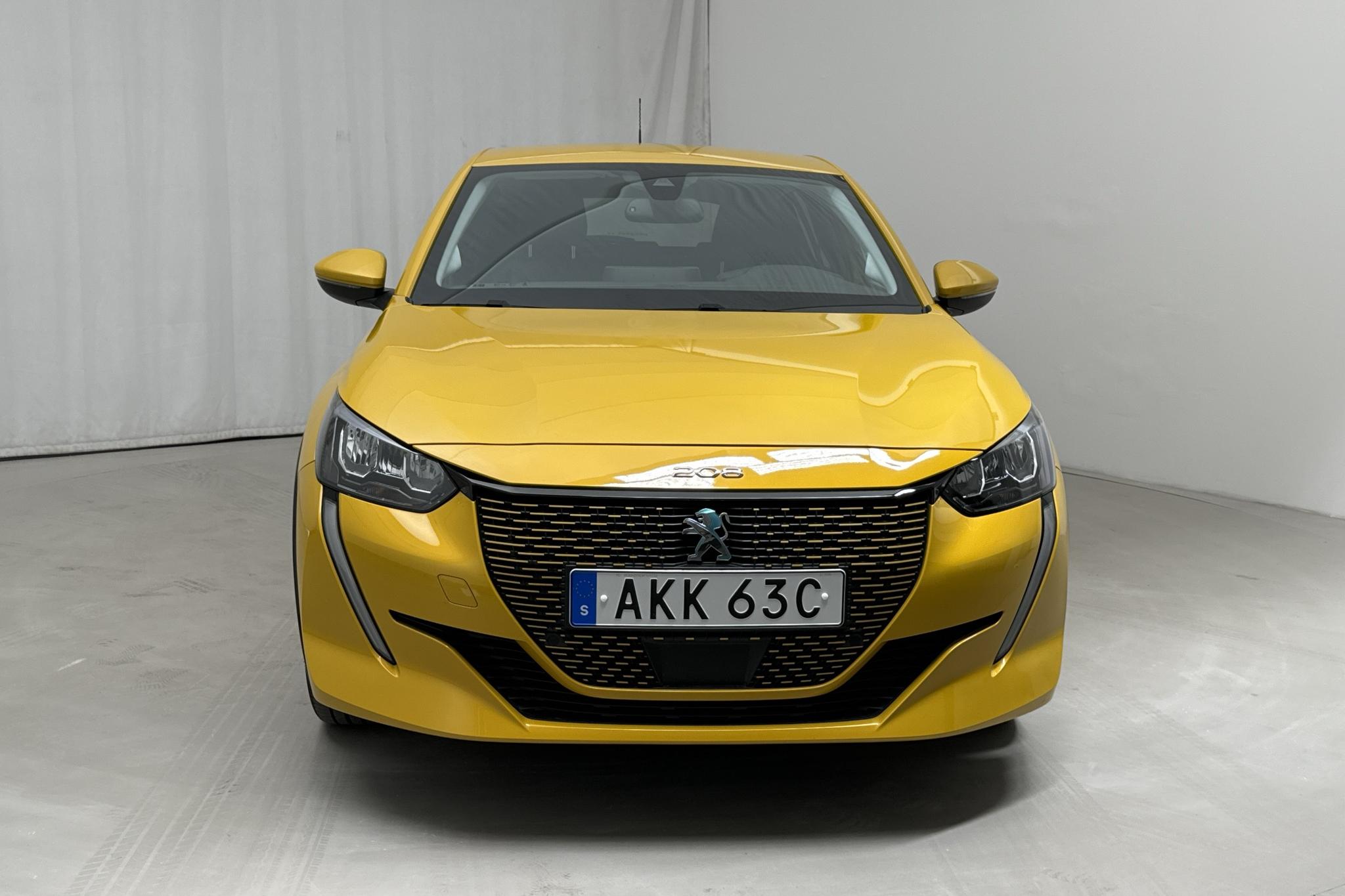 Peugeot e-208 50 kWh 5dr (136hk) - 44 550 km - Automatic - yellow - 2021