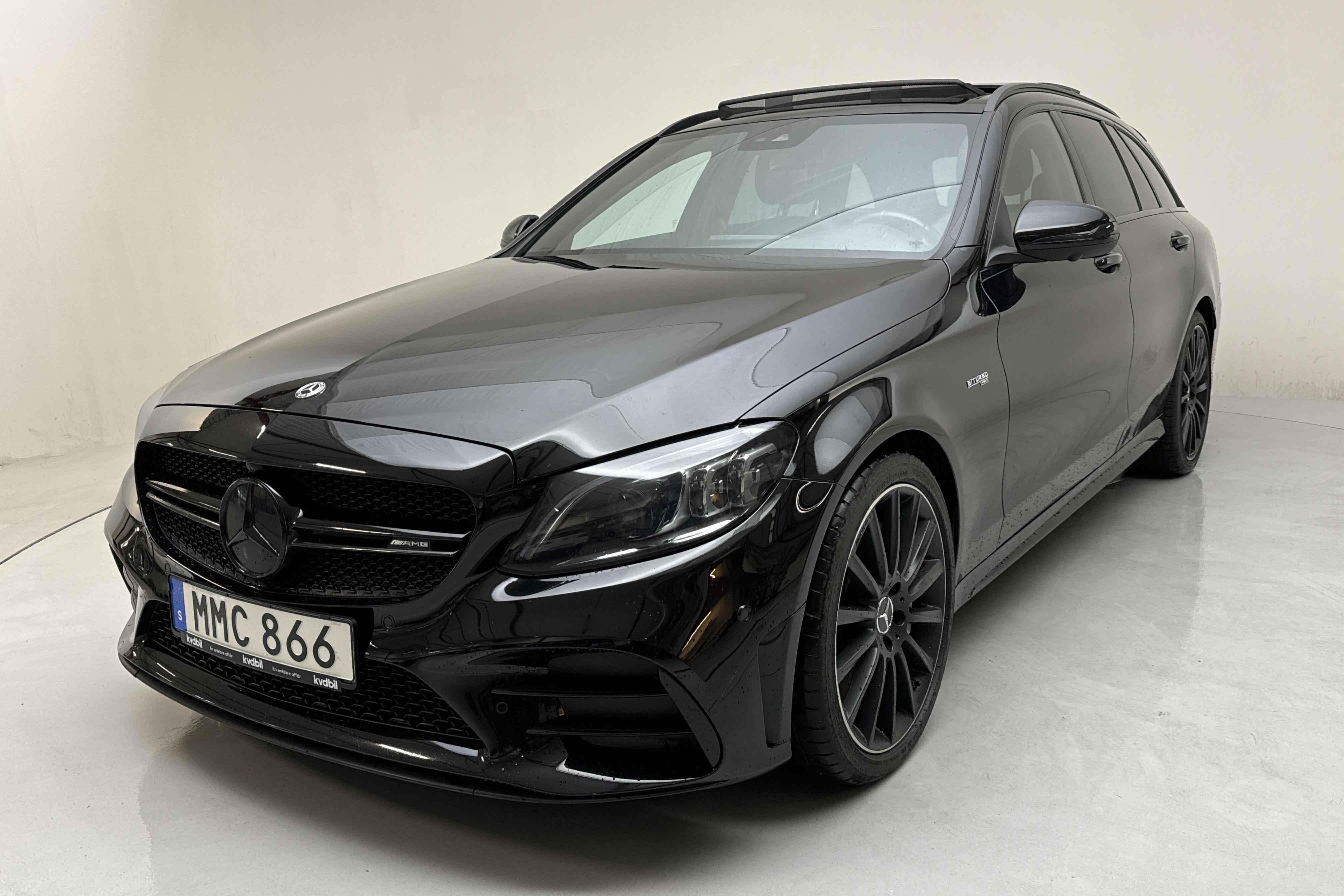 Mercedes C 43 AMG 4MATIC Kombi S205 (390hk) - 82 180 km - Automatyczna - czarny - 2019