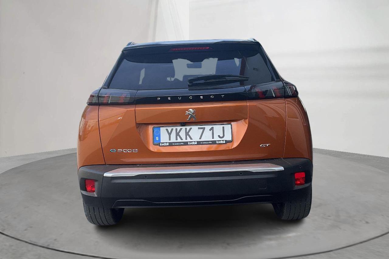 Peugeot e-2008 50 kWh (136hk) - 23 460 km - Automaatne - oranž - 2022