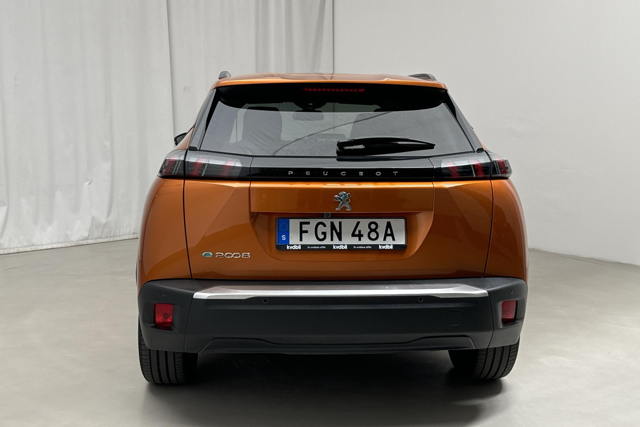 Peugeot e-2008 50 kWh (136hk) - 4 088 mil - Automat - orange - 2021