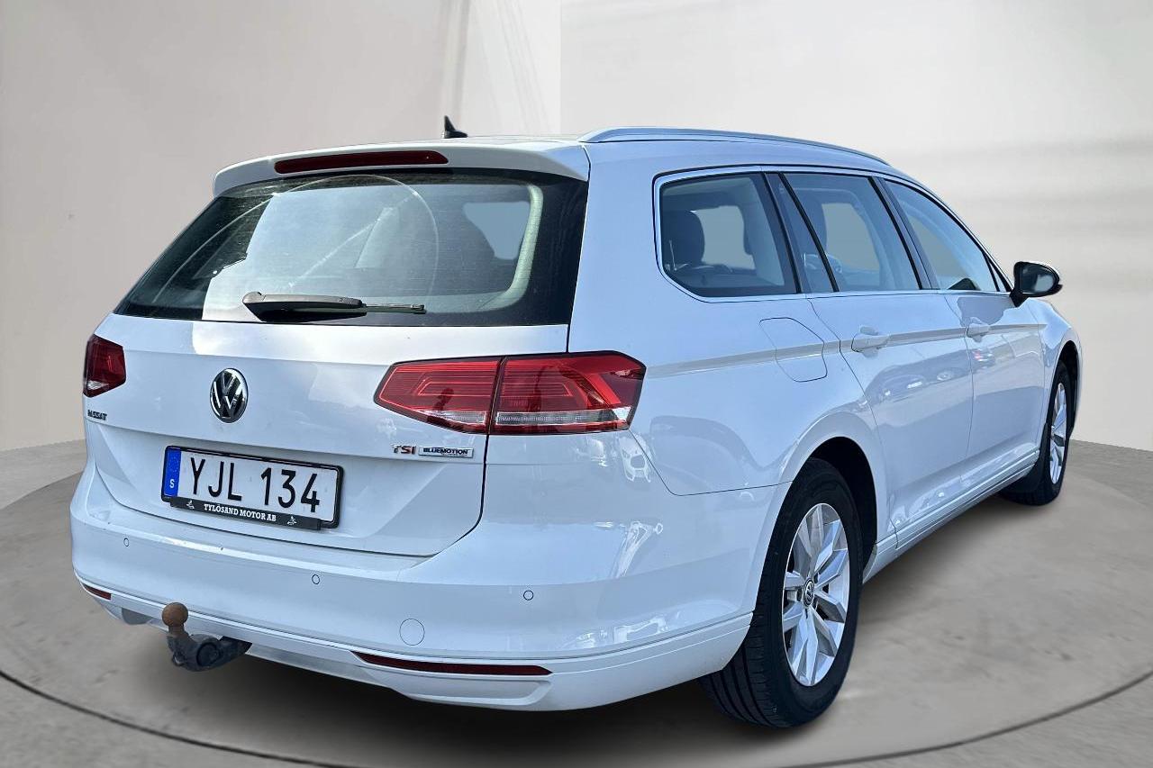 VW Passat 1.4 TSI Sportscombi (150hk) - 123 910 km - Automatic - white - 2017