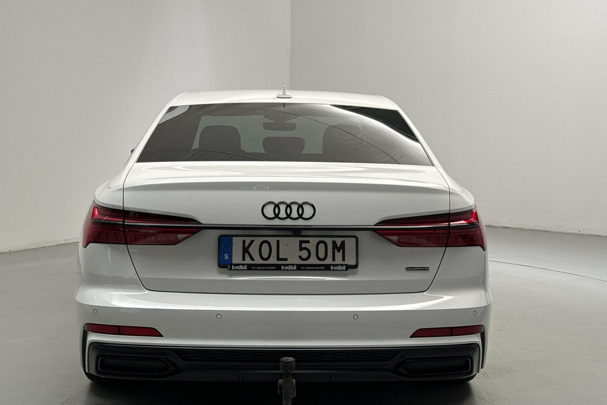 Audi A6 Sedan 55 TFSI e quattro (367hk) - 115 550 km - Automatic - white - 2021