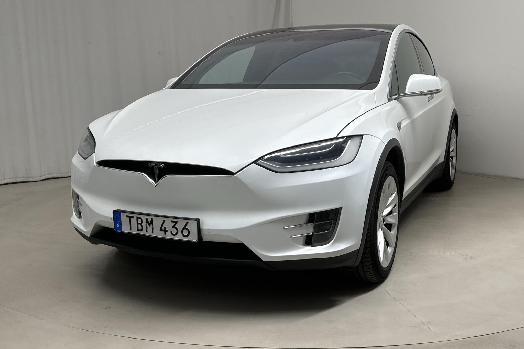 Tesla Model X 90D - 149 240 km - Automatyczna - biały - 2016