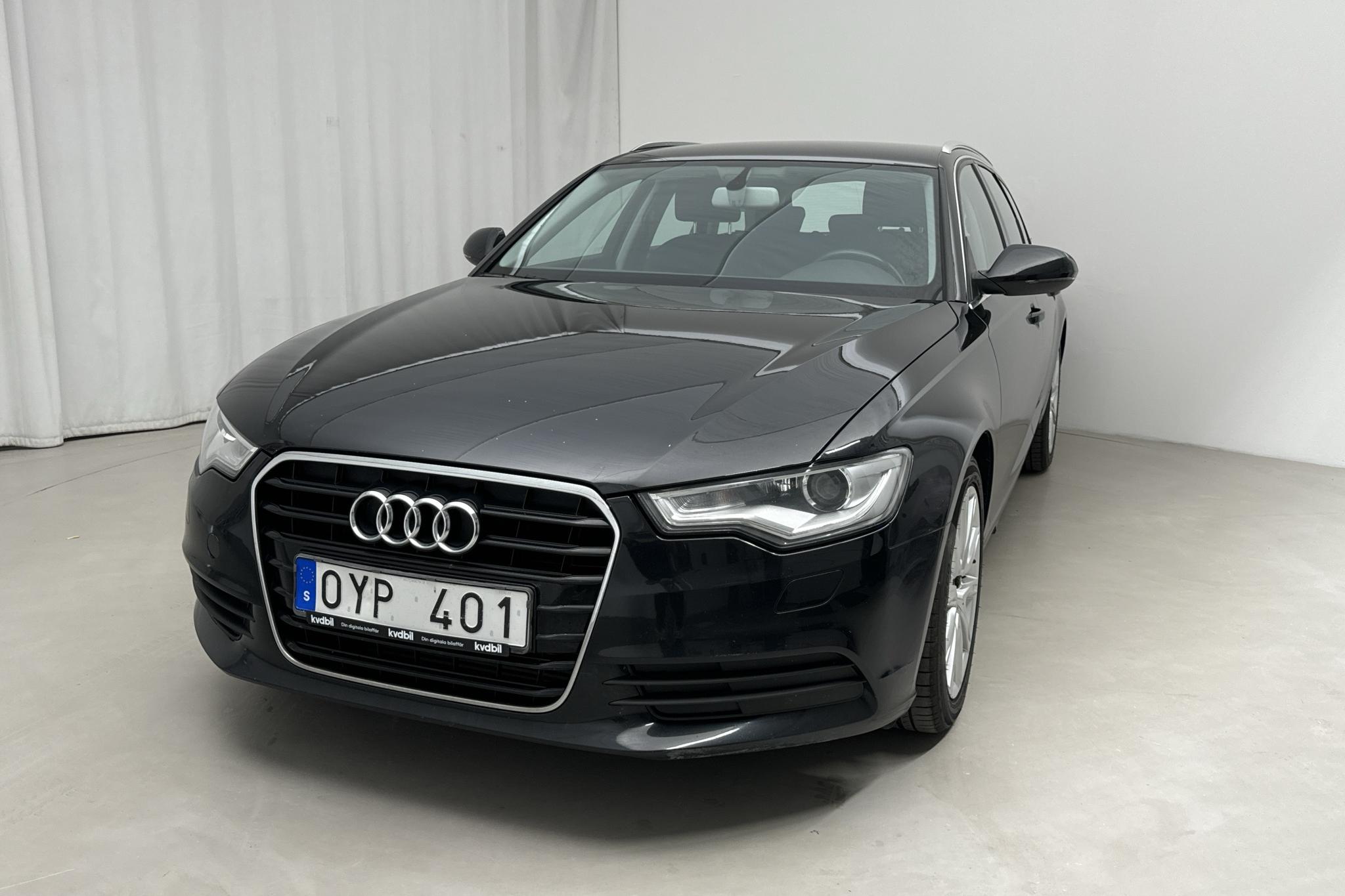 Audi A6 2.0 TDI Avant (177hk) - 15 695 mil - Manuell - svart - 2012