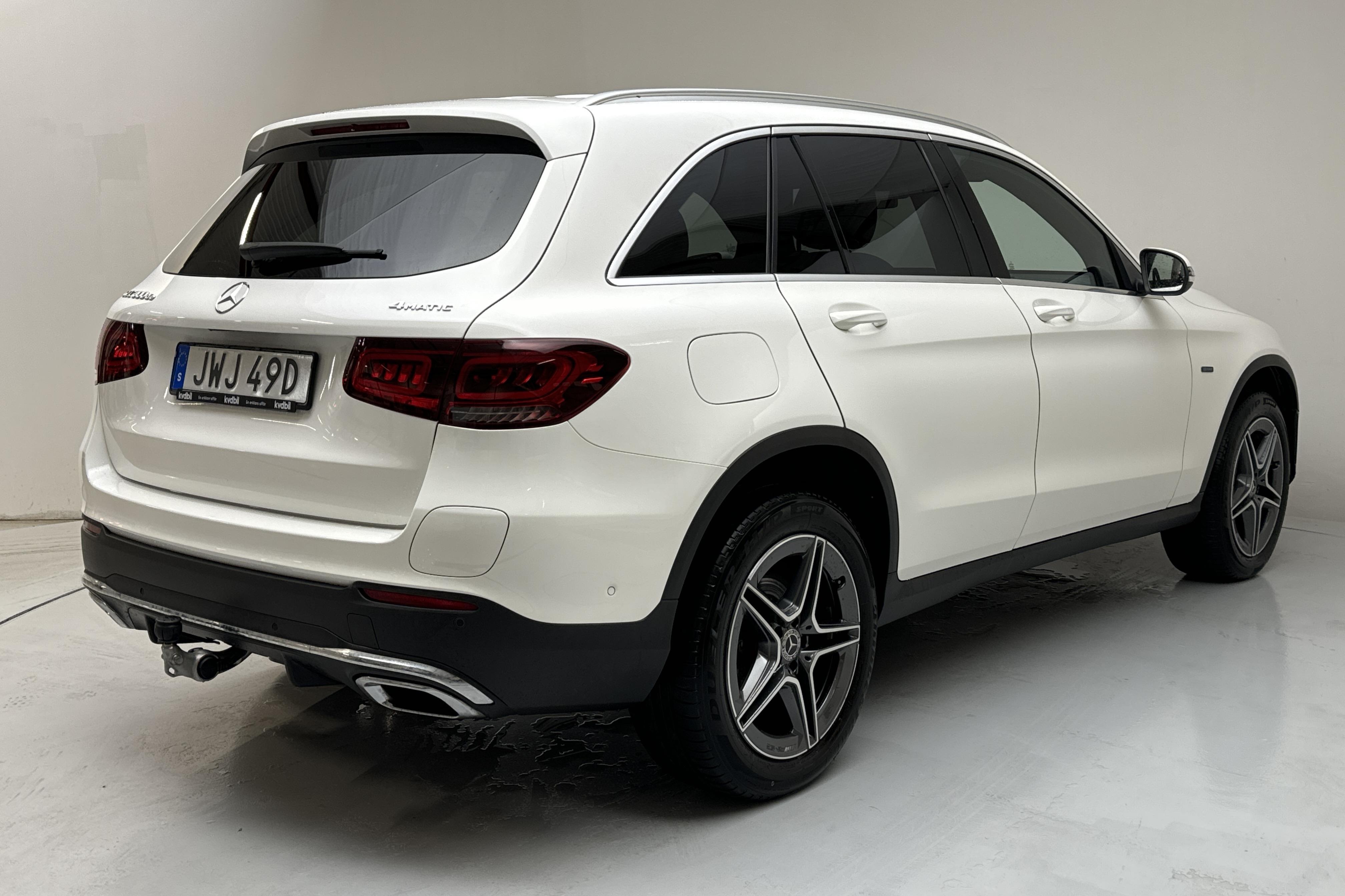 Mercedes GLC 300 de 4MATIC X253 (316hk) - 37 630 km - Automatyczna - biały - 2021