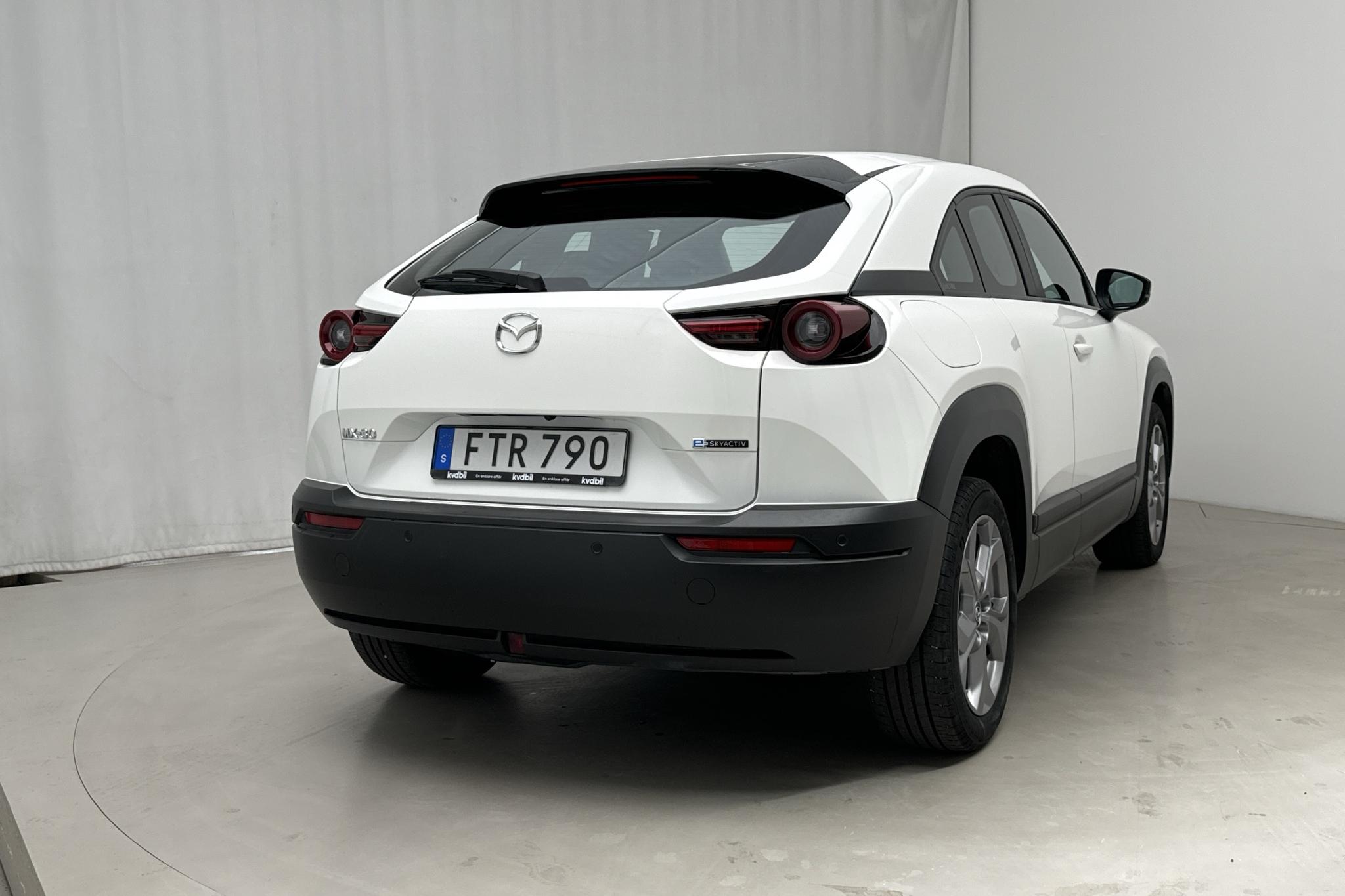 Mazda MX-30 e-Skyactiv (145hk) - 27 730 km - Automatyczna - biały - 2021