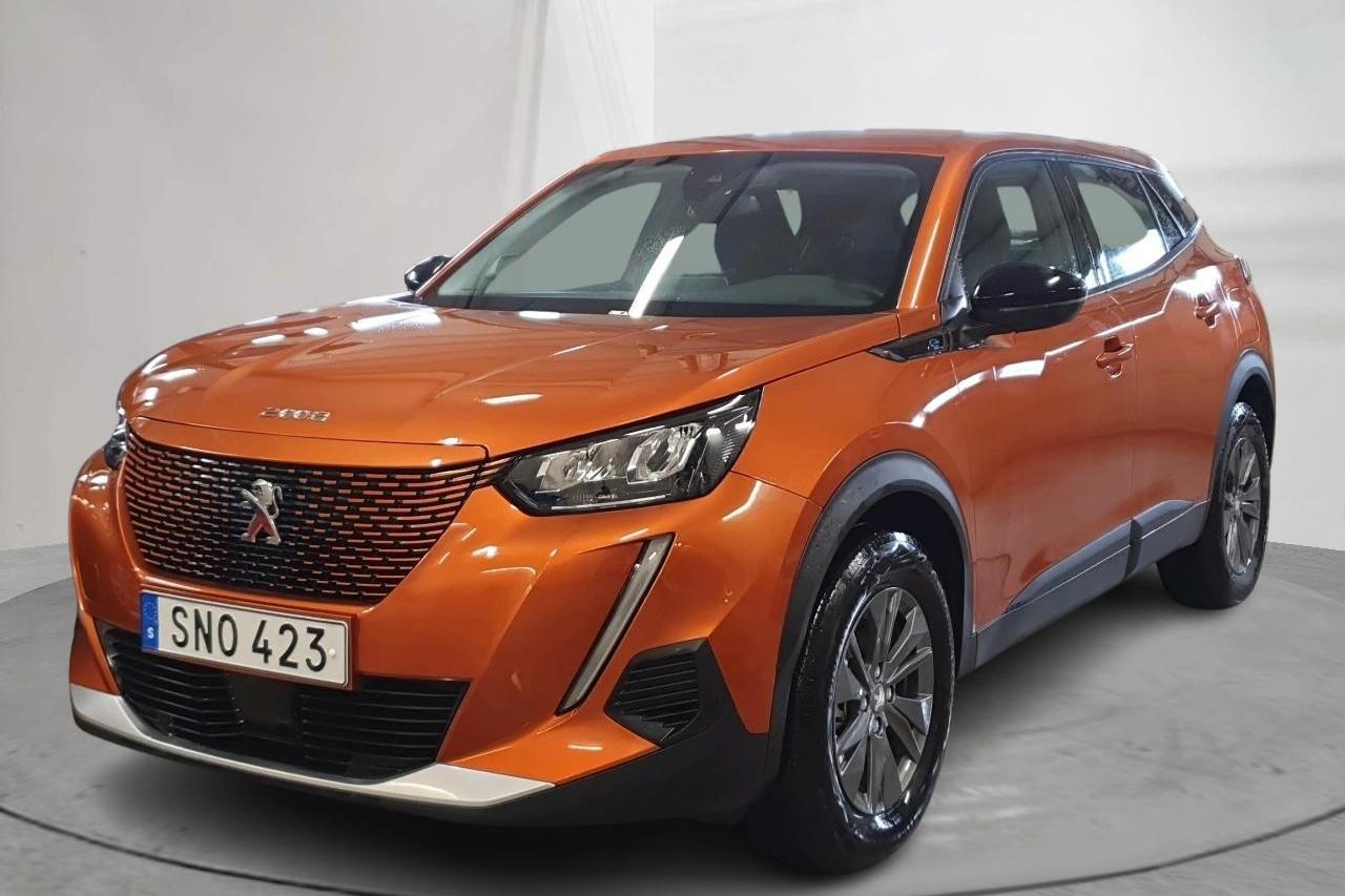 Peugeot e-2008 50 kWh (136hk) - 38 800 km - Automatic - orange - 2022