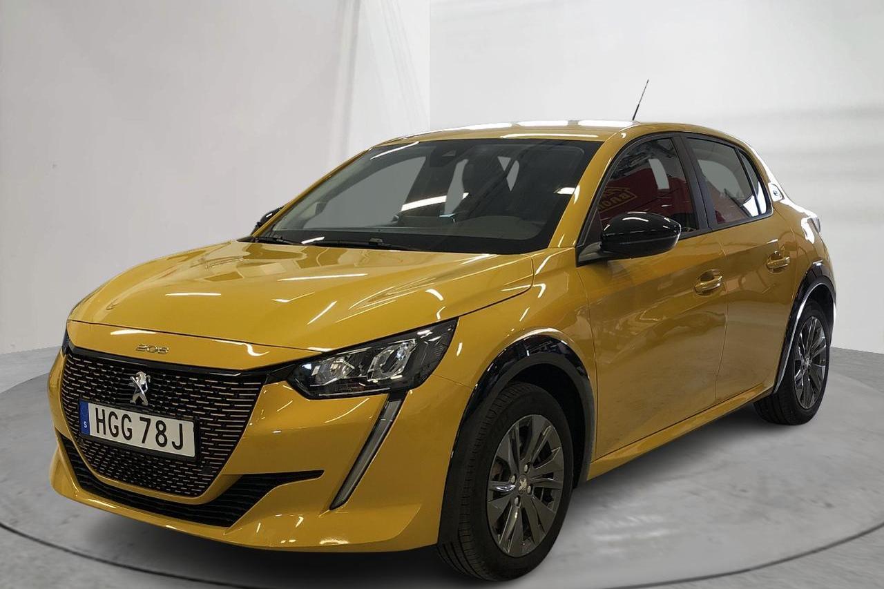 Peugeot e-208 50 kWh 5dr (136hk) - 29 500 km - Automatic - yellow - 2022