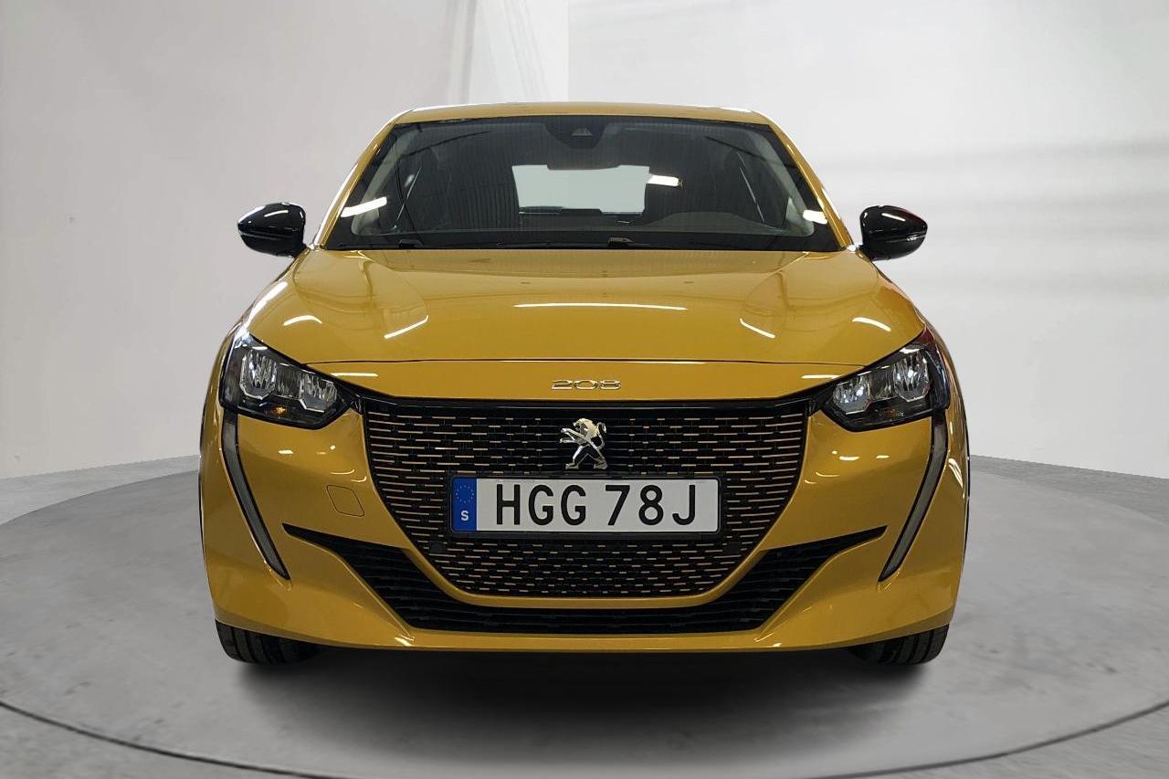 Peugeot e-208 50 kWh 5dr (136hk) - 29 500 km - Automatic - yellow - 2022