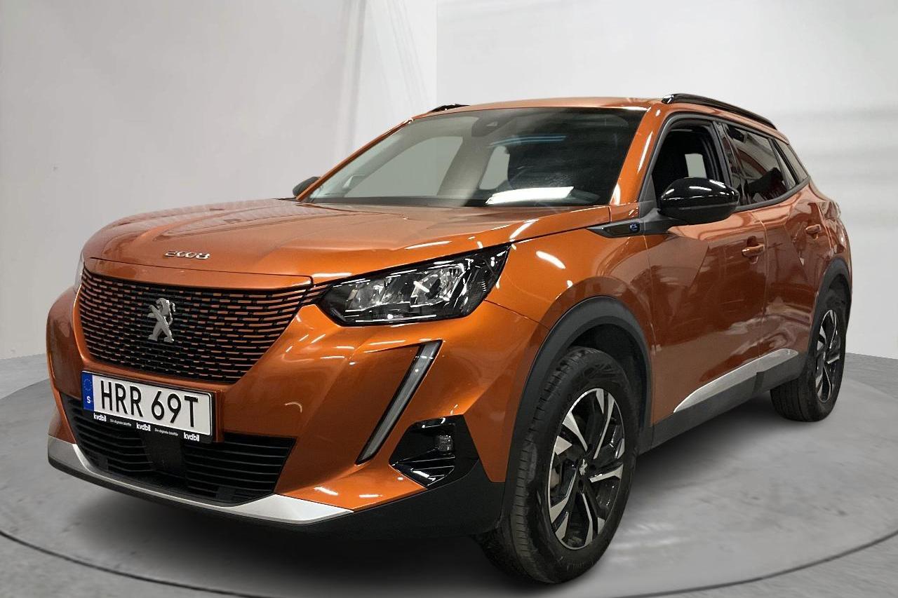 Peugeot e-2008 50 kWh (136hk) - 39 850 km - Automaatne - oranž - 2022