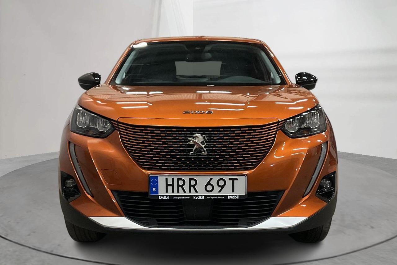 Peugeot e-2008 50 kWh (136hk) - 39 850 km - Automaatne - oranž - 2022