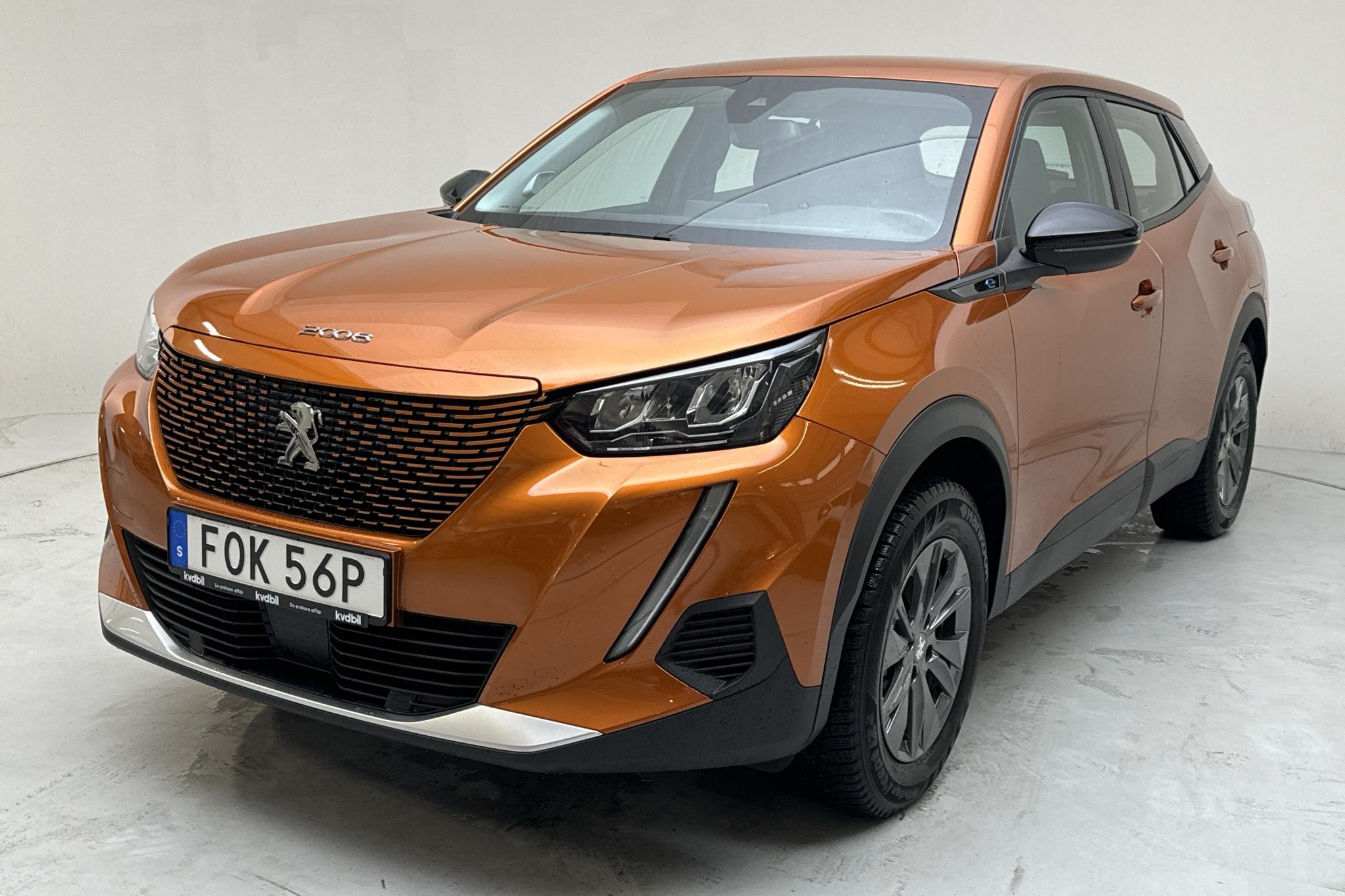 Peugeot e-2008 50 kWh (136hk) - 3 745 mil - Automat - orange - 2022