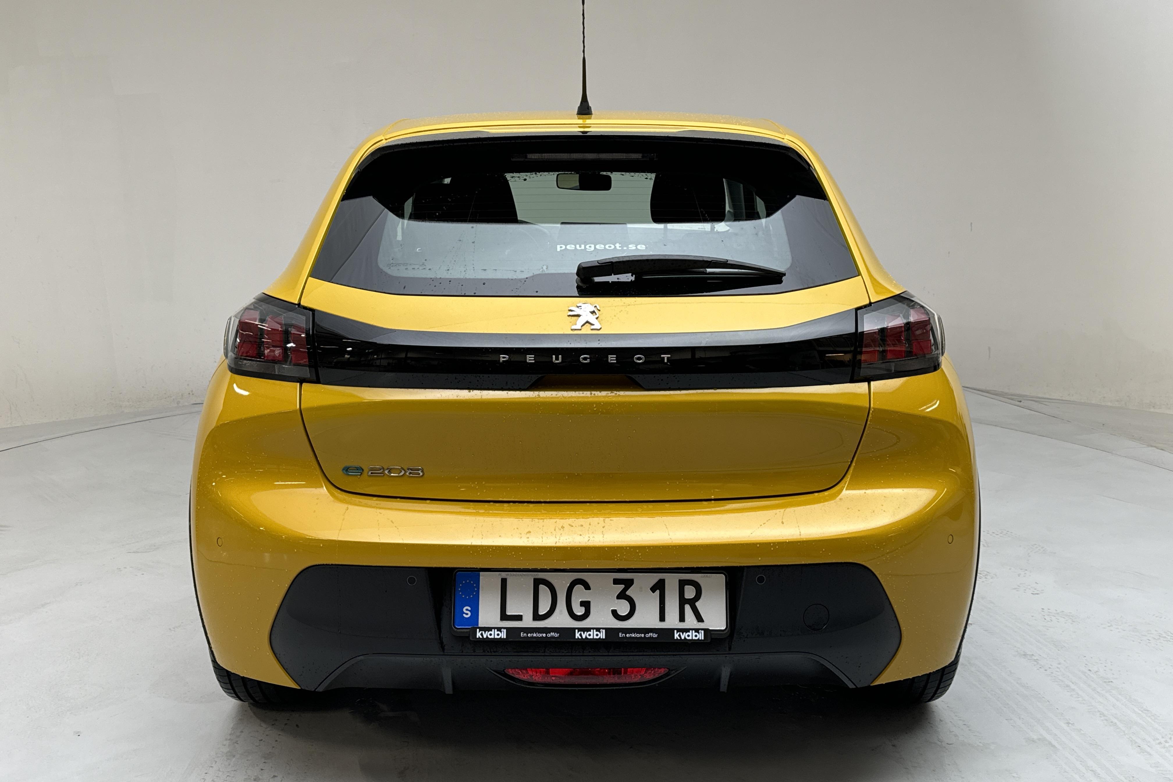 Peugeot e-208 50 kWh 5dr (136hk) - 13 630 km - Automatic - yellow - 2022