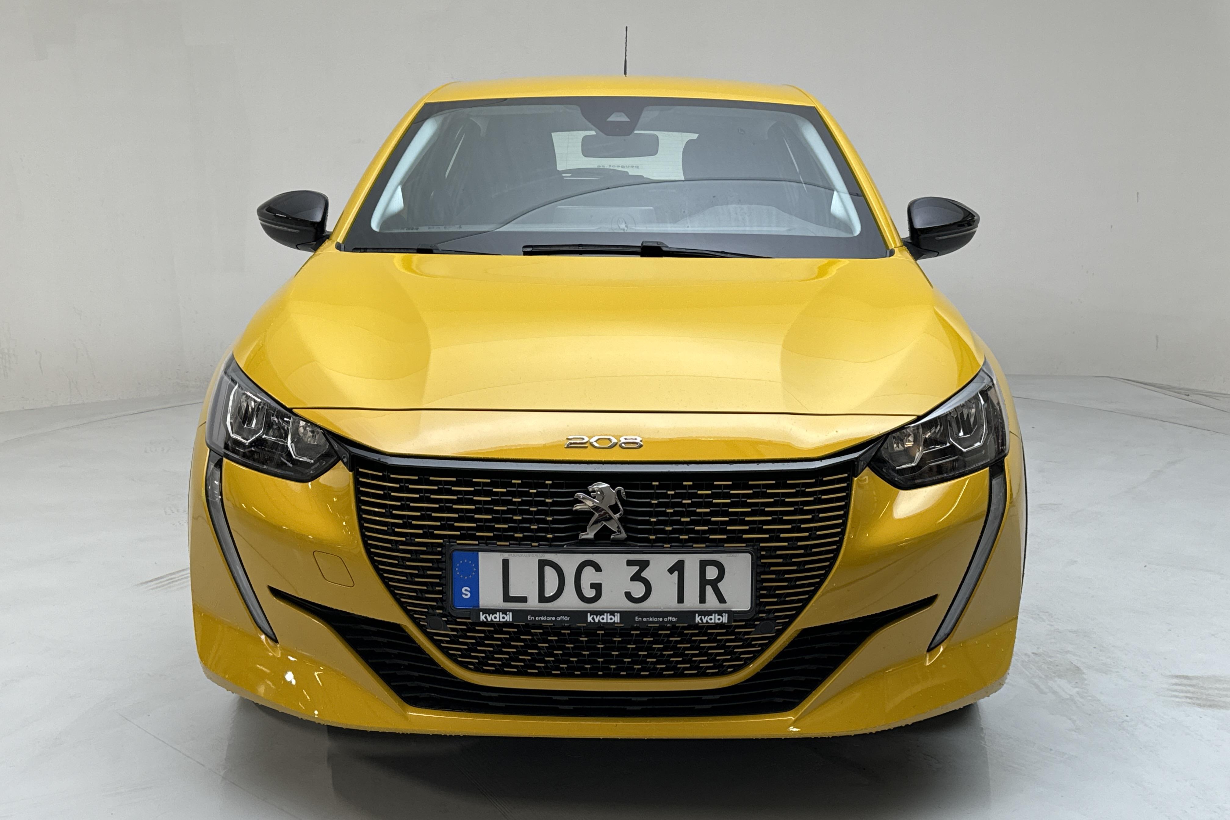 Peugeot e-208 50 kWh 5dr (136hk) - 13 630 km - Automatic - yellow - 2022