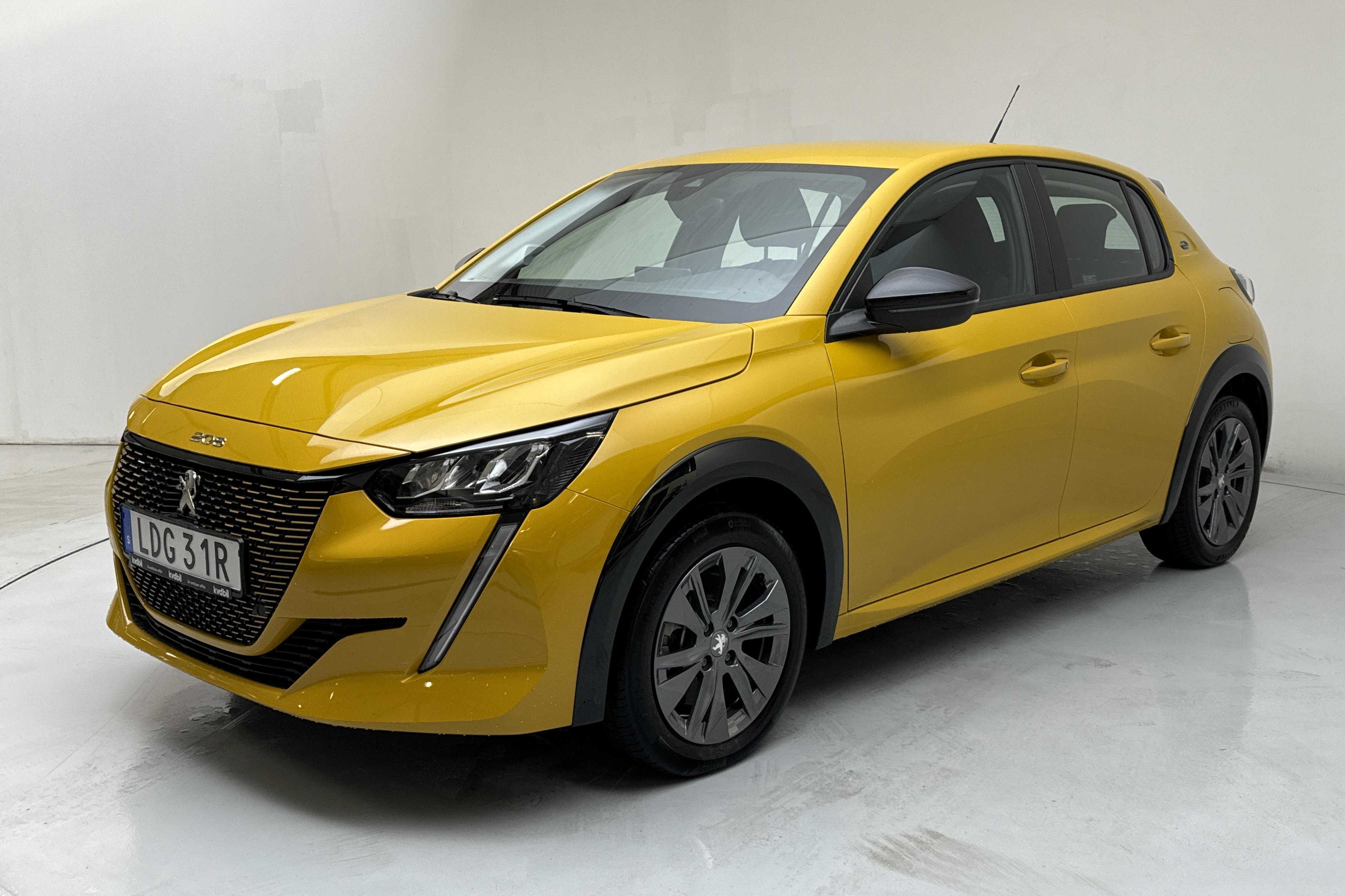 Peugeot e-208 50 kWh 5dr (136hk) - 13 630 km - Automatic - yellow - 2022