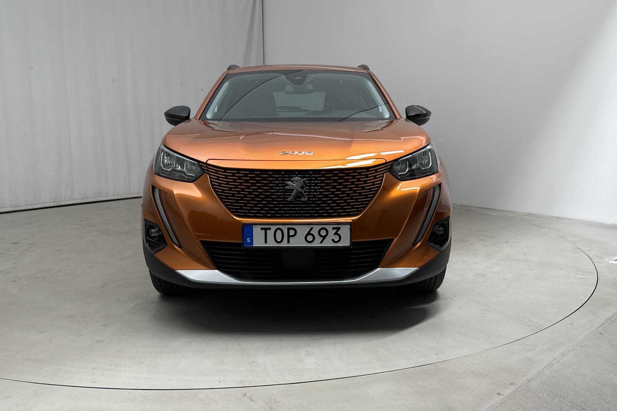 Peugeot e-2008 50 kWh (136hk) - 37 120 km - Automaatne - oranž - 2022