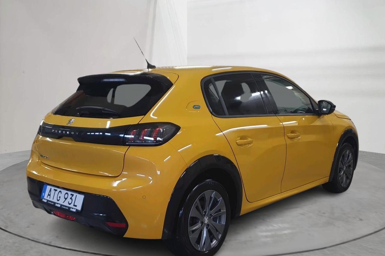 Peugeot e-208 50 kWh 5dr (136hk) - 39 980 km - Automatic - yellow - 2022