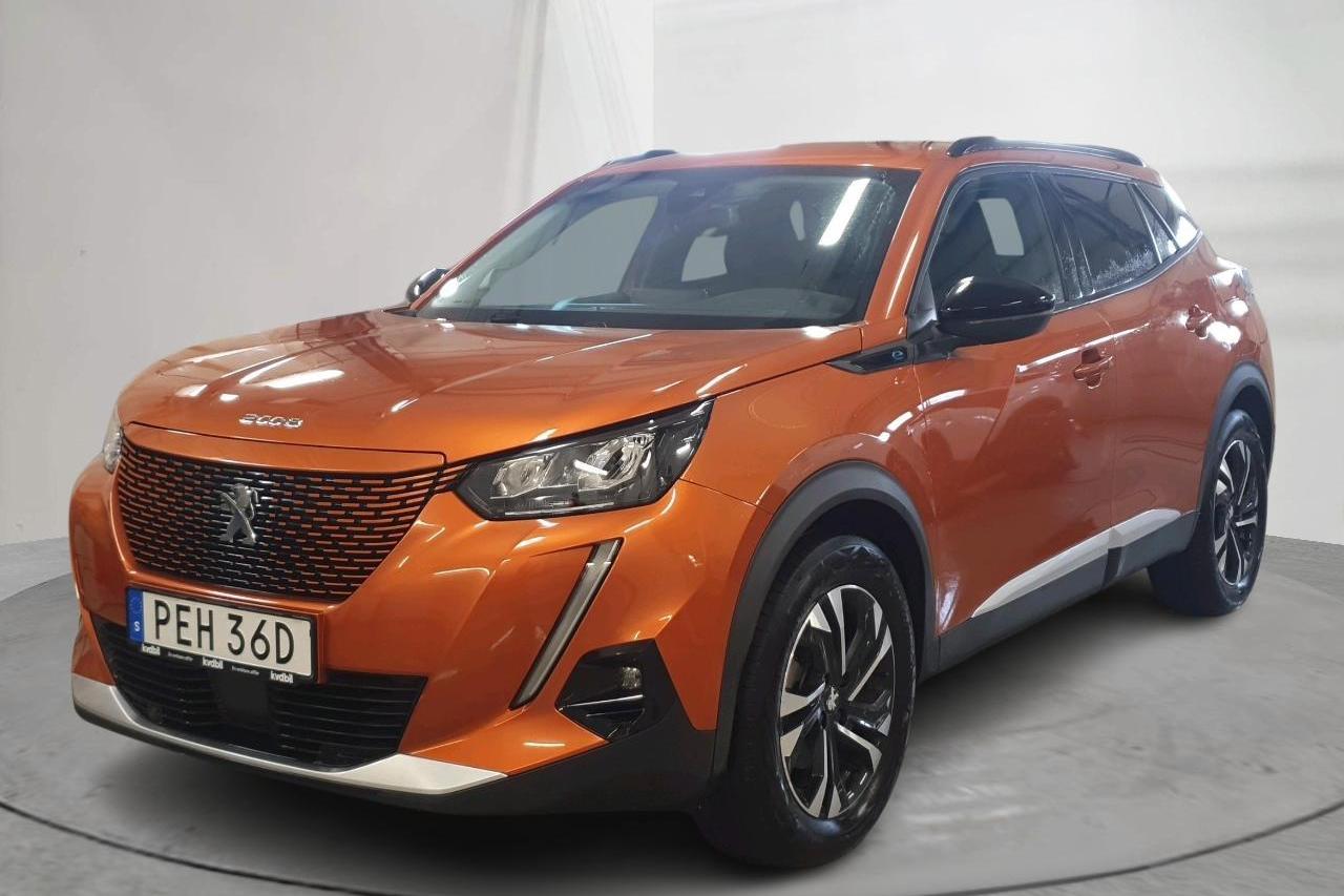 Peugeot e-2008 50 kWh (136hk) - 48 380 km - Automatic - orange - 2022