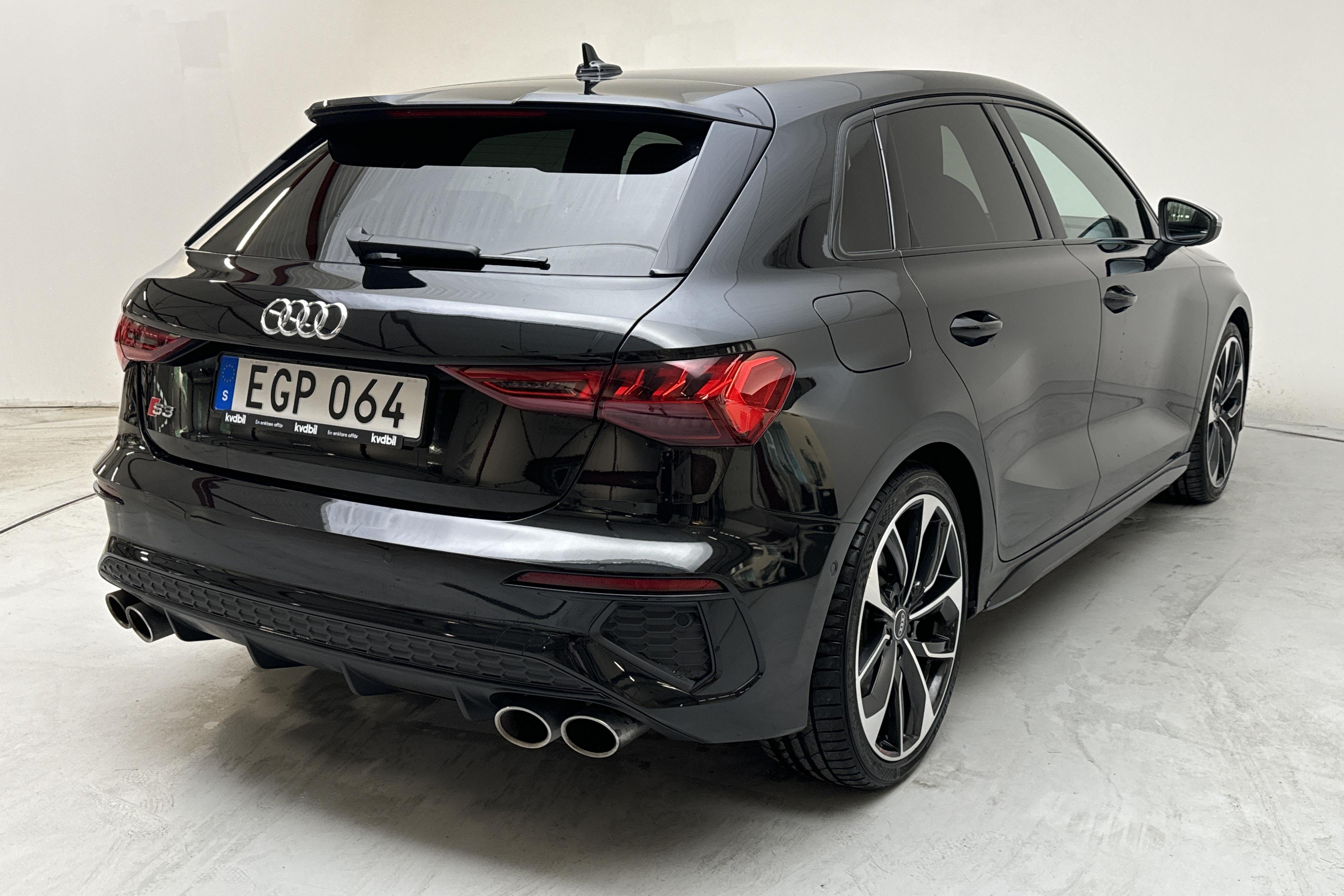 Audi S3 Sportback TFSI quattro (310hk) - 46 520 km - Automatyczna - czarny - 2021