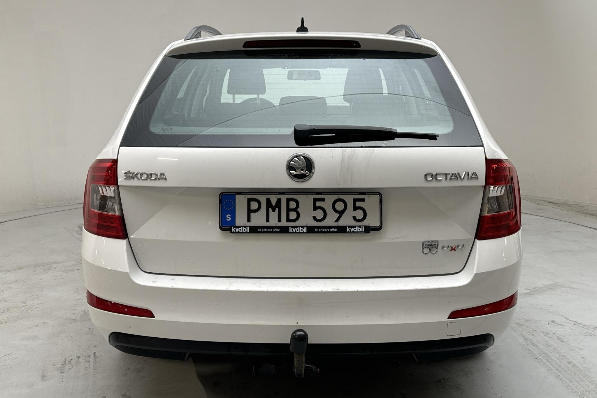 Skoda Octavia III 1.6 TDI CR Combi 4X4 (105hk) - 152 490 km - Käsitsi - valge - 2014