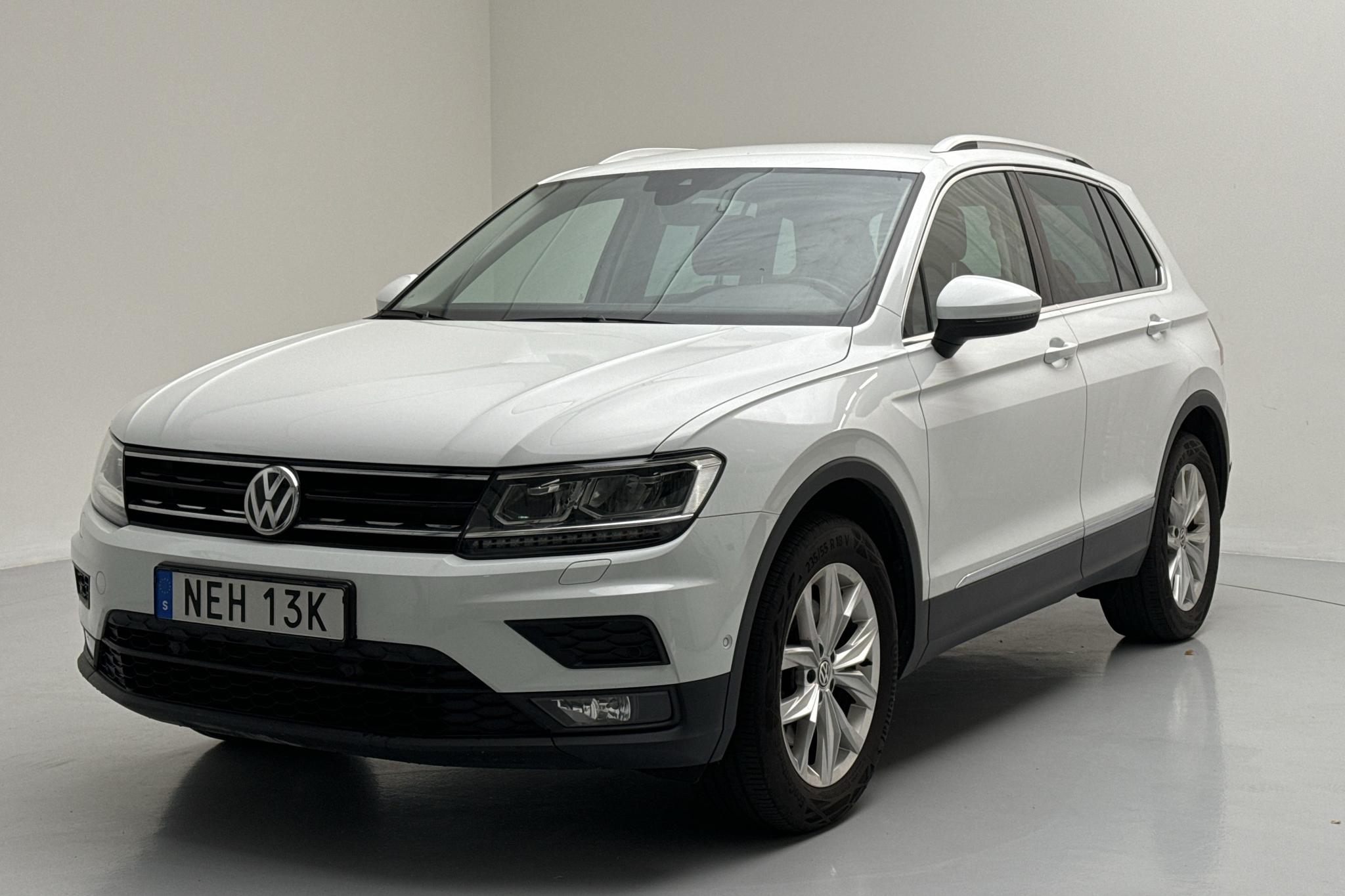 VW Tiguan 2.0 TSI 4MOTION (190hk) - 68 490 km - Automatyczna - biały - 2020