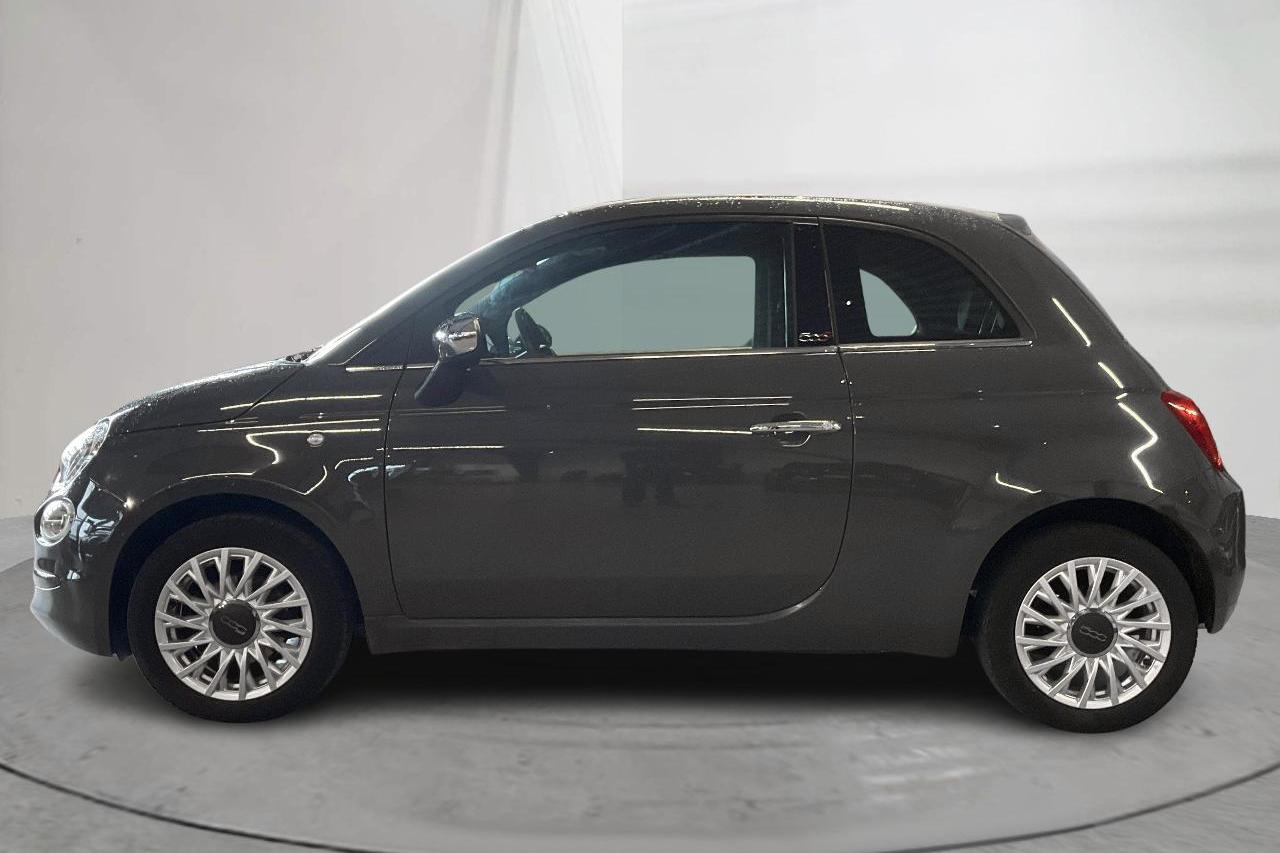 Fiat 500C 1.2 (69hk) - 59 180 km - Automatyczna - szary - 2020