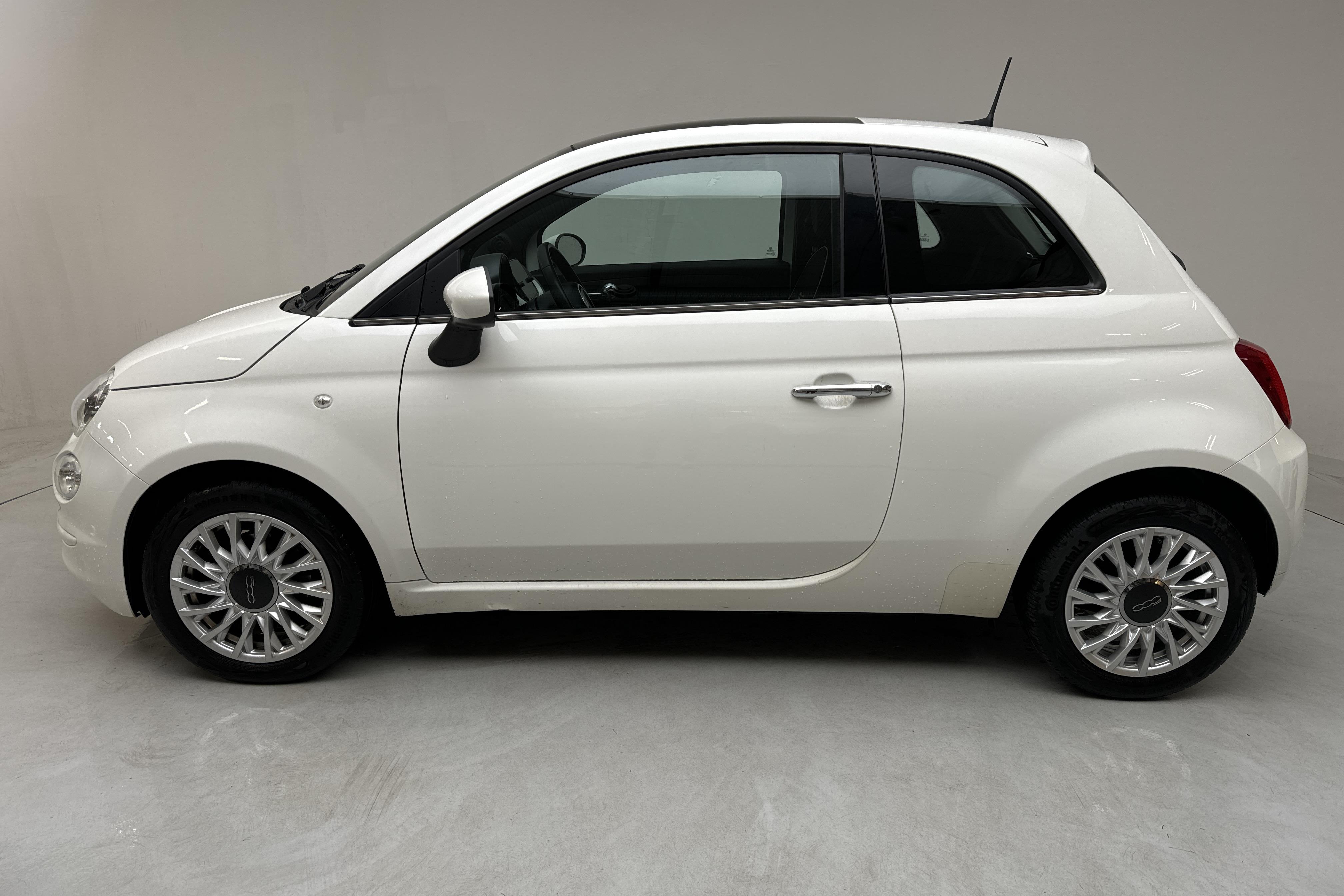 Fiat 500 1.2 (69hk) - 73 370 km - Manual - white - 2020