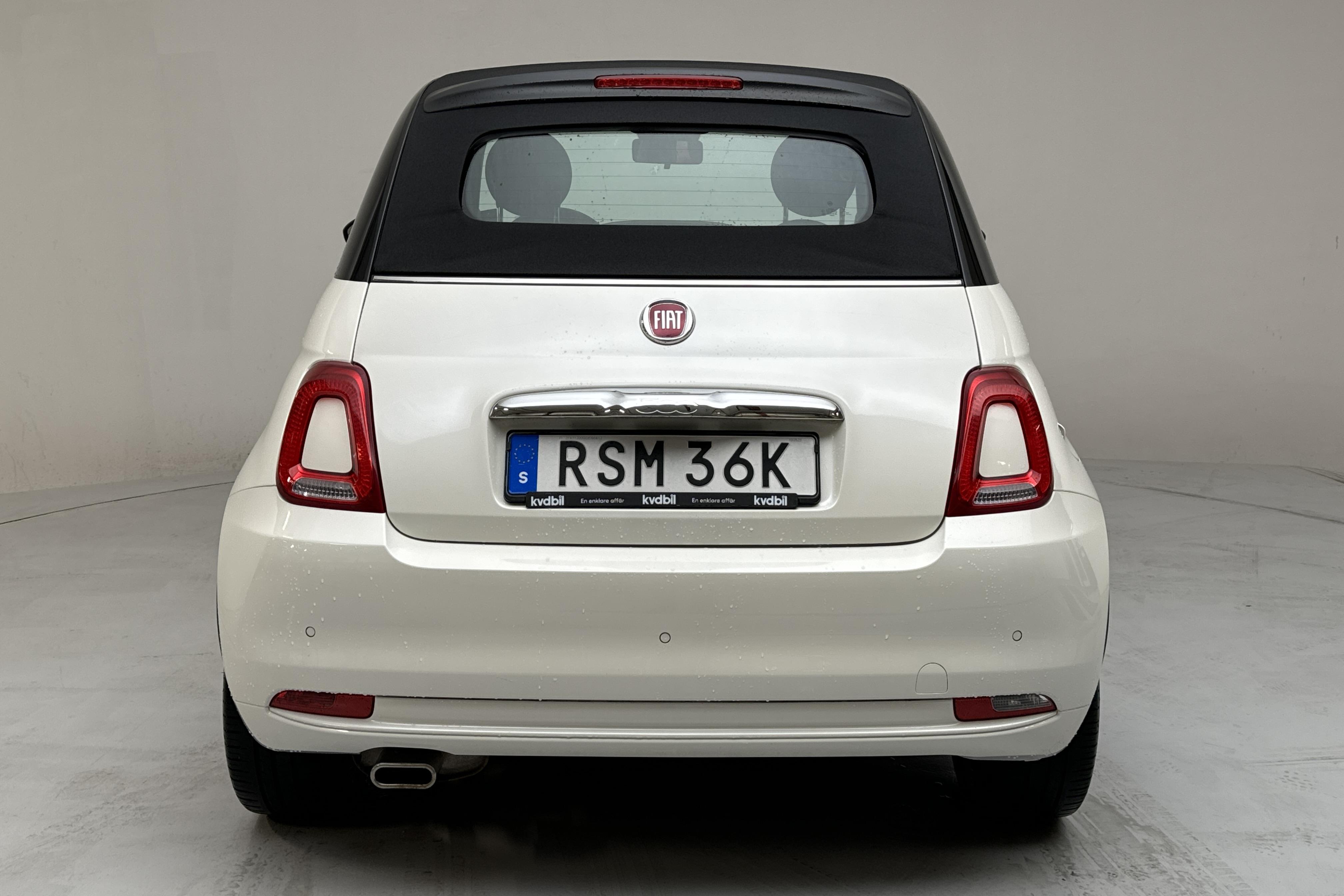 Fiat 500C 1.2 (69hk) - 38 170 km - Manual - white - 2020