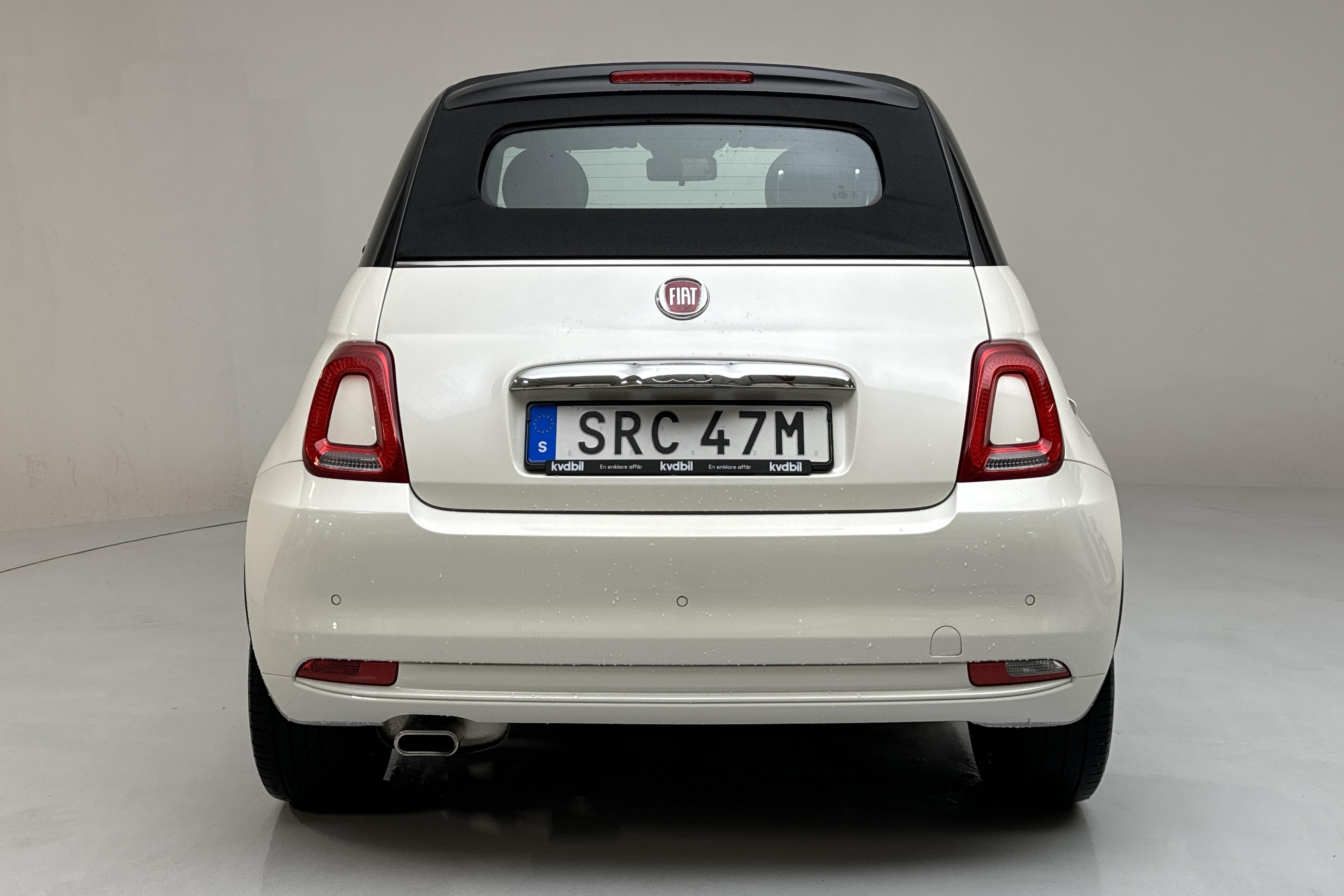 Fiat 500 1.2 (69hk) - 54 740 km - Manuaalinen - valkoinen - 2019