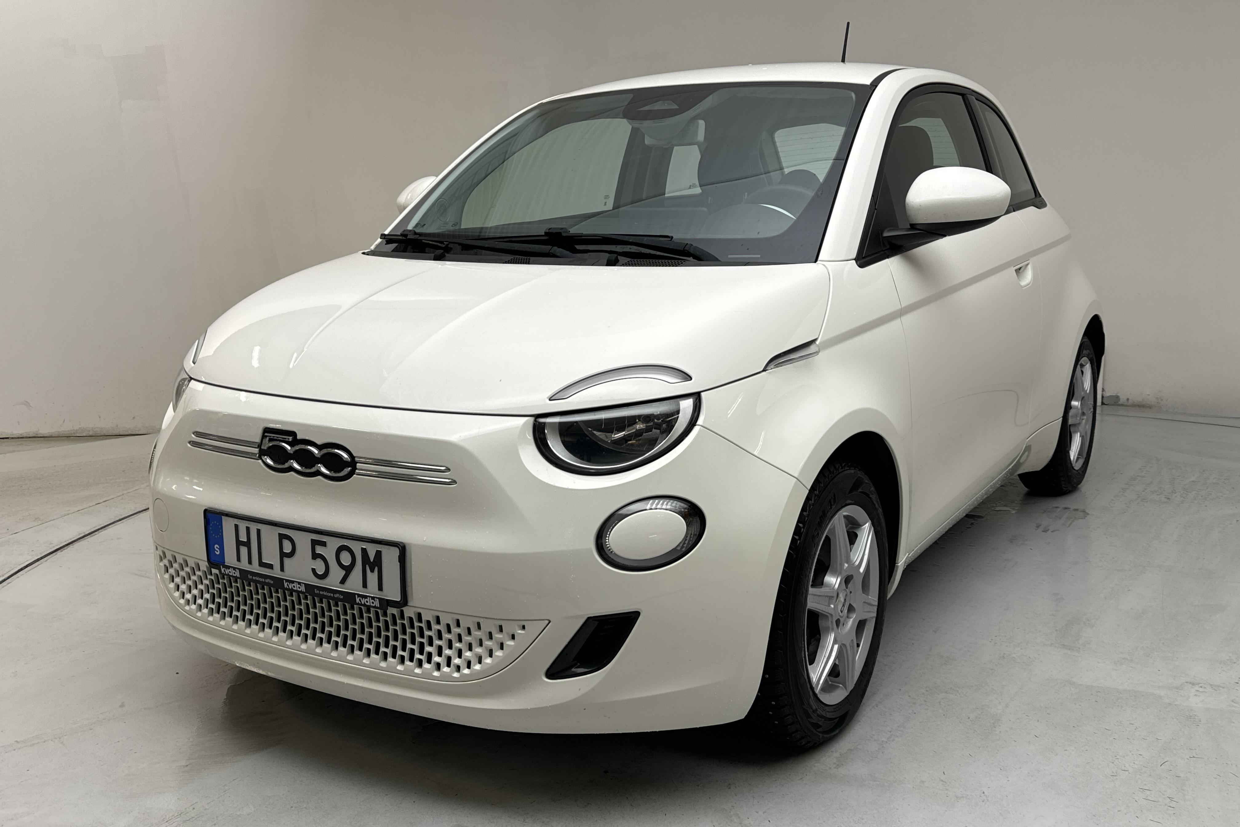 Fiat 500e (118hk) - 58 700 km - Käsitsi - valge - 2021