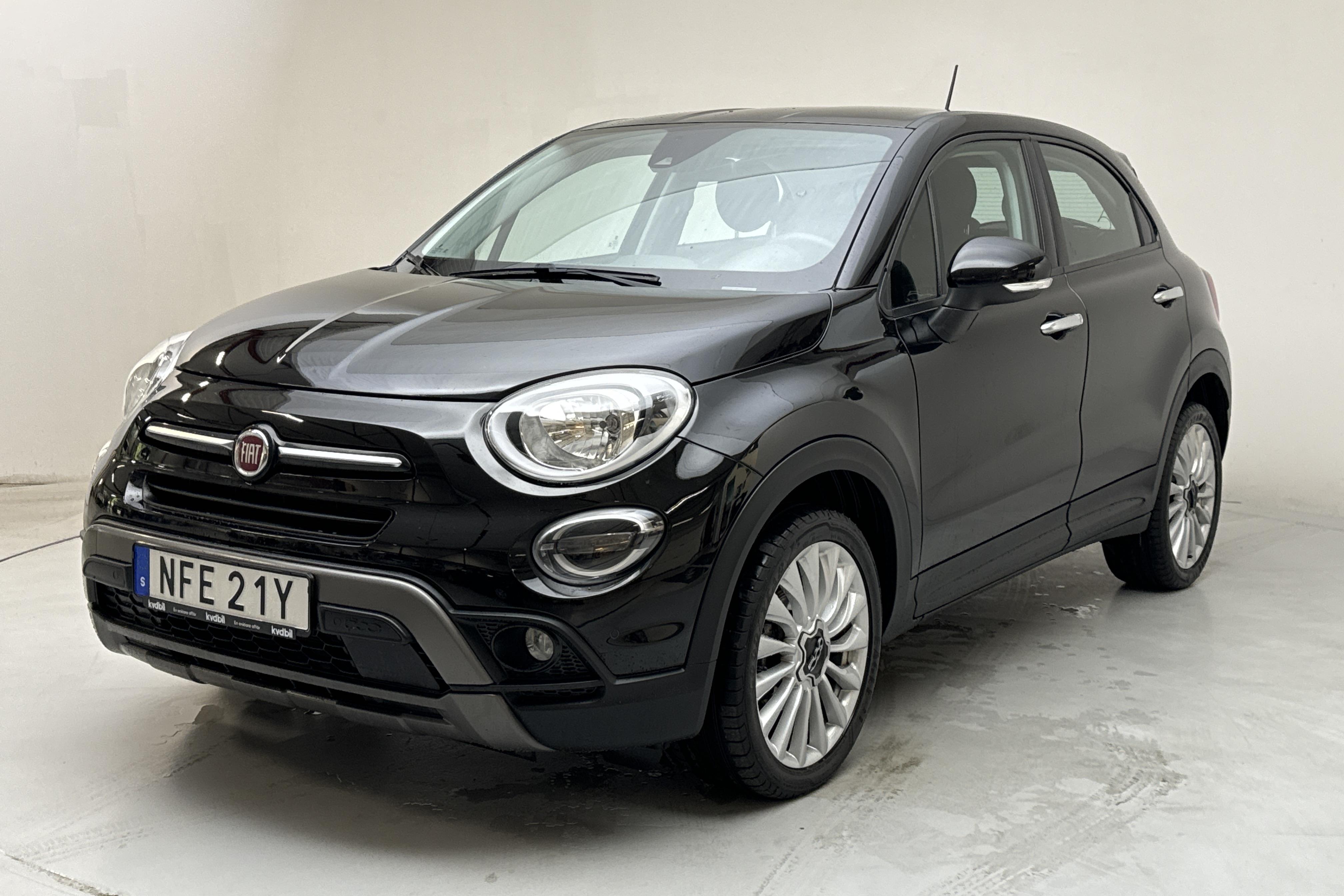 Fiat 500X 1.0T (120hk) - 49 790 km - Manuaalinen - musta - 2019