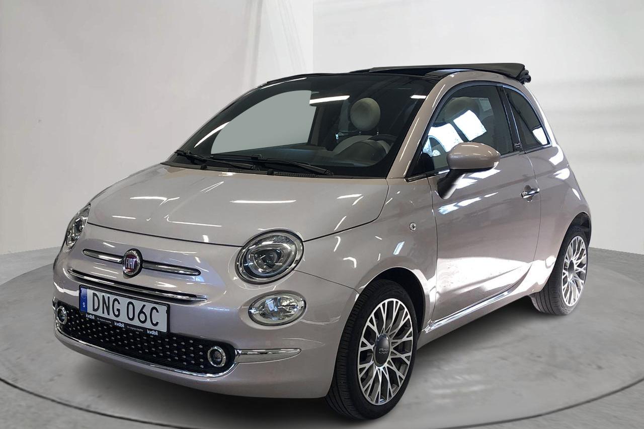 Fiat 500C (70hk) - 21 080 km - Manual - white - 2020