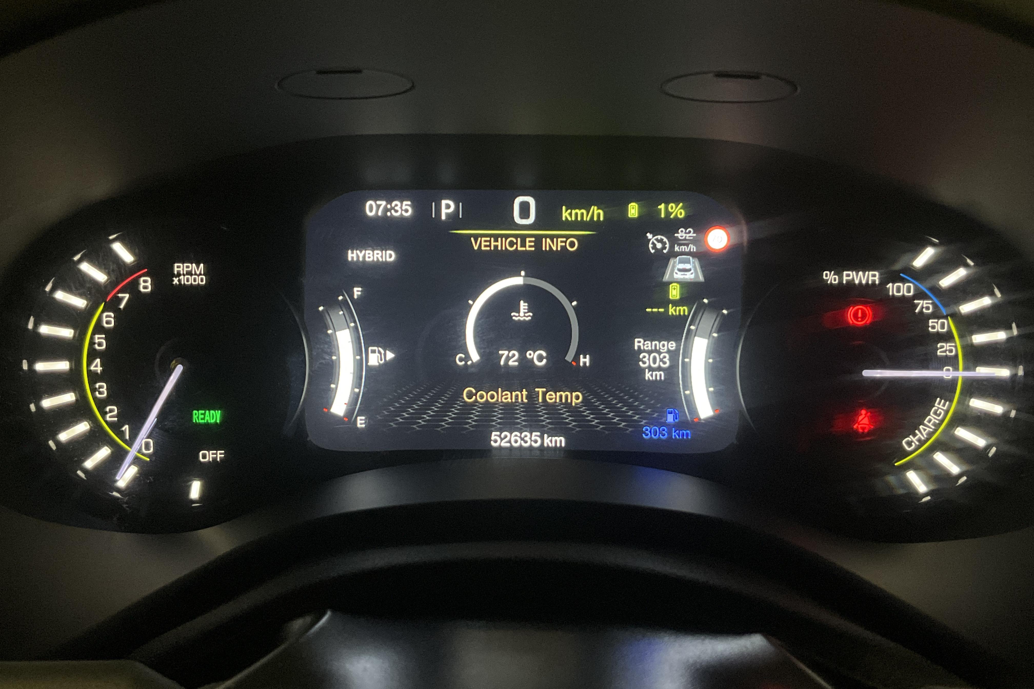 Jeep Renegade 1.3 PHEV 4WD (190hk) - 52 630 km - Automatyczna - szary - 2020