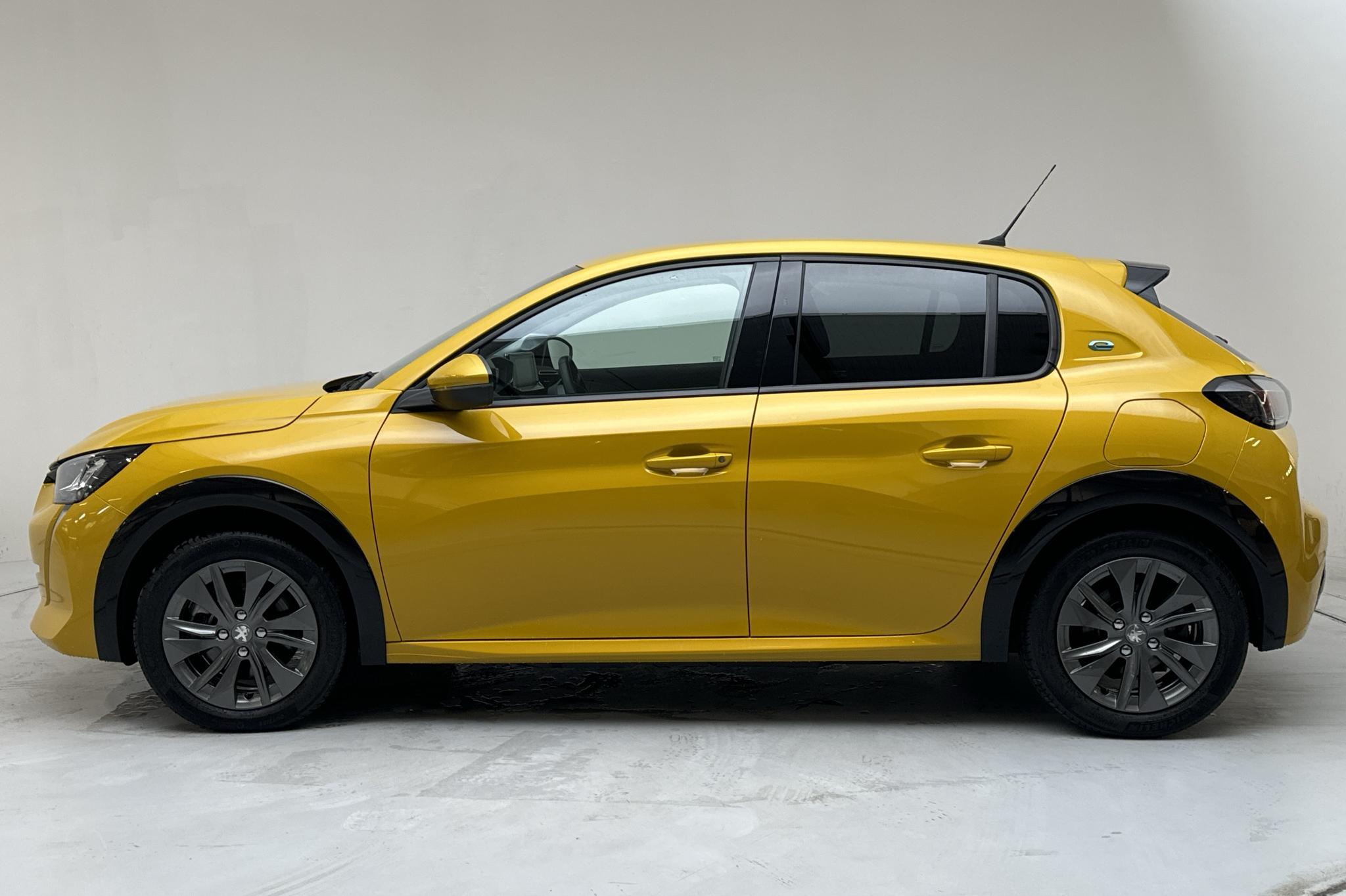 Peugeot e-208 50 kWh 5dr (136hk) - 29 300 km - Automatic - yellow - 2021