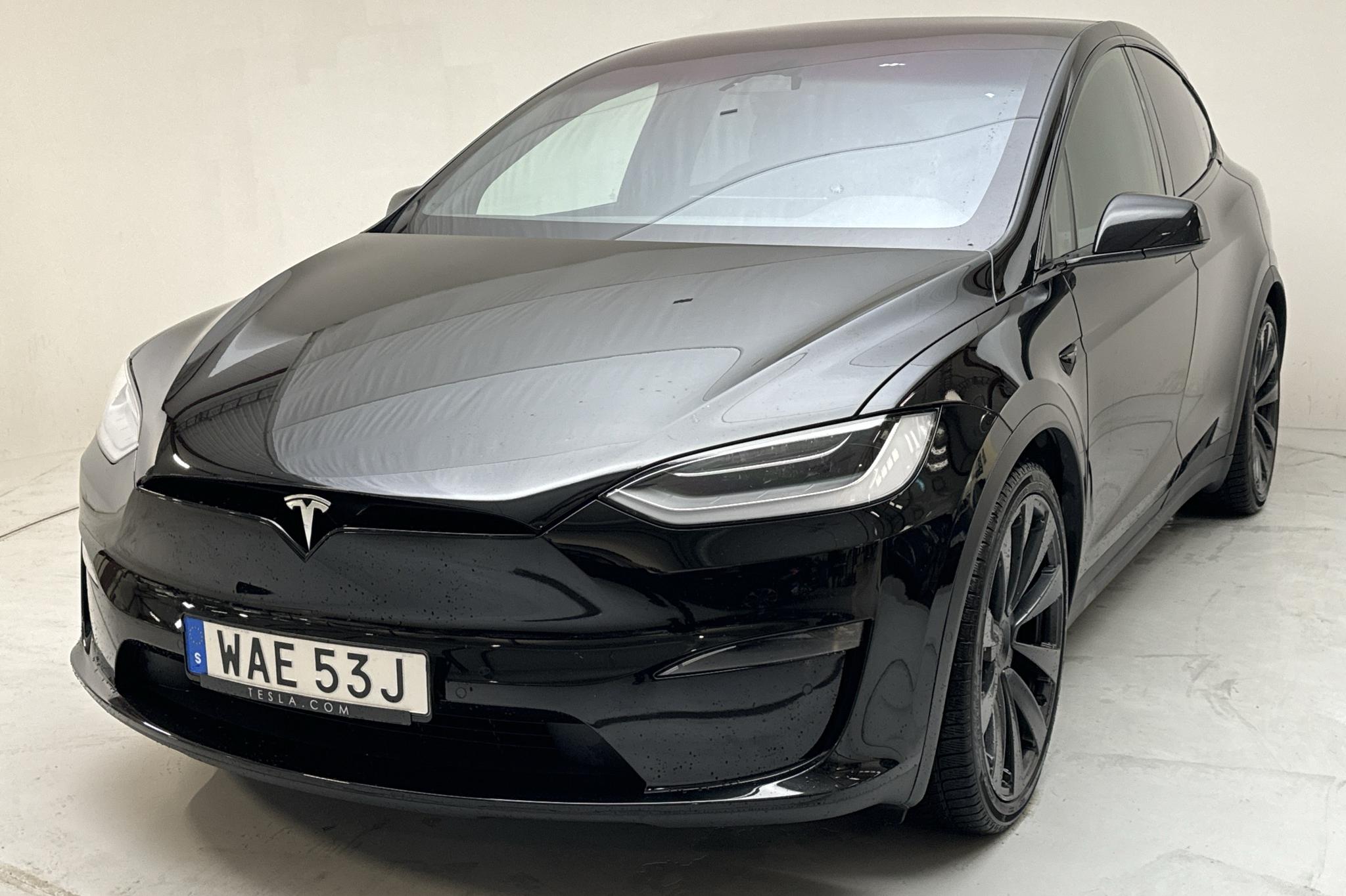 Tesla Model X Plaid AWD (1020hk) - 40 990 km - Automaattinen - musta - 2023