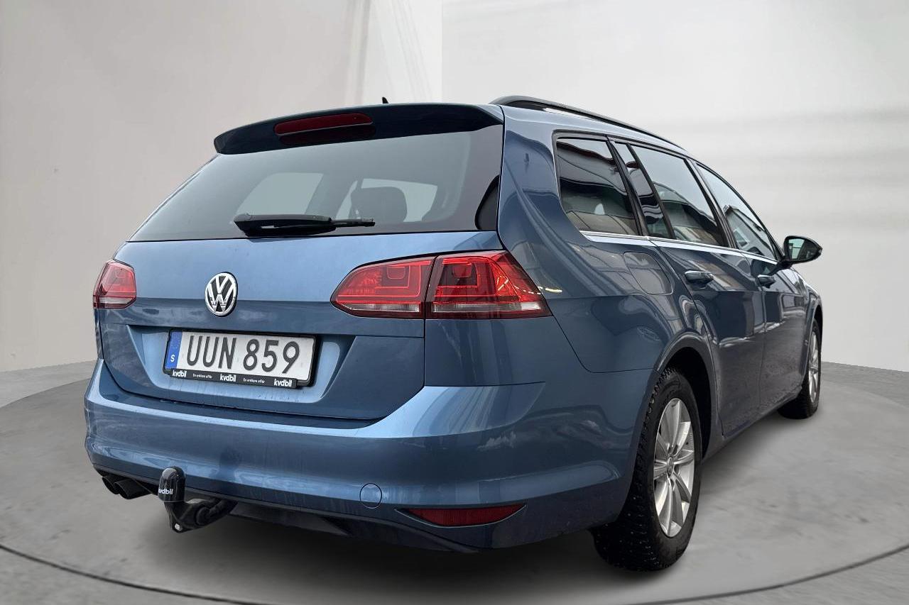 VW Golf VII 2.0 TDI BlueMotion Technology Sportscombi (150hk) - 17 701 mil - Automat - blå - 2016