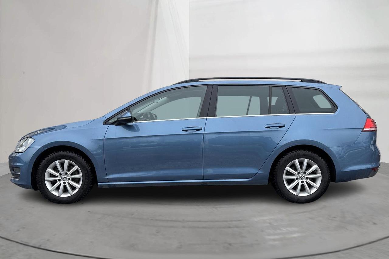 VW Golf VII 2.0 TDI BlueMotion Technology Sportscombi (150hk) - 17 701 mil - Automat - blå - 2016