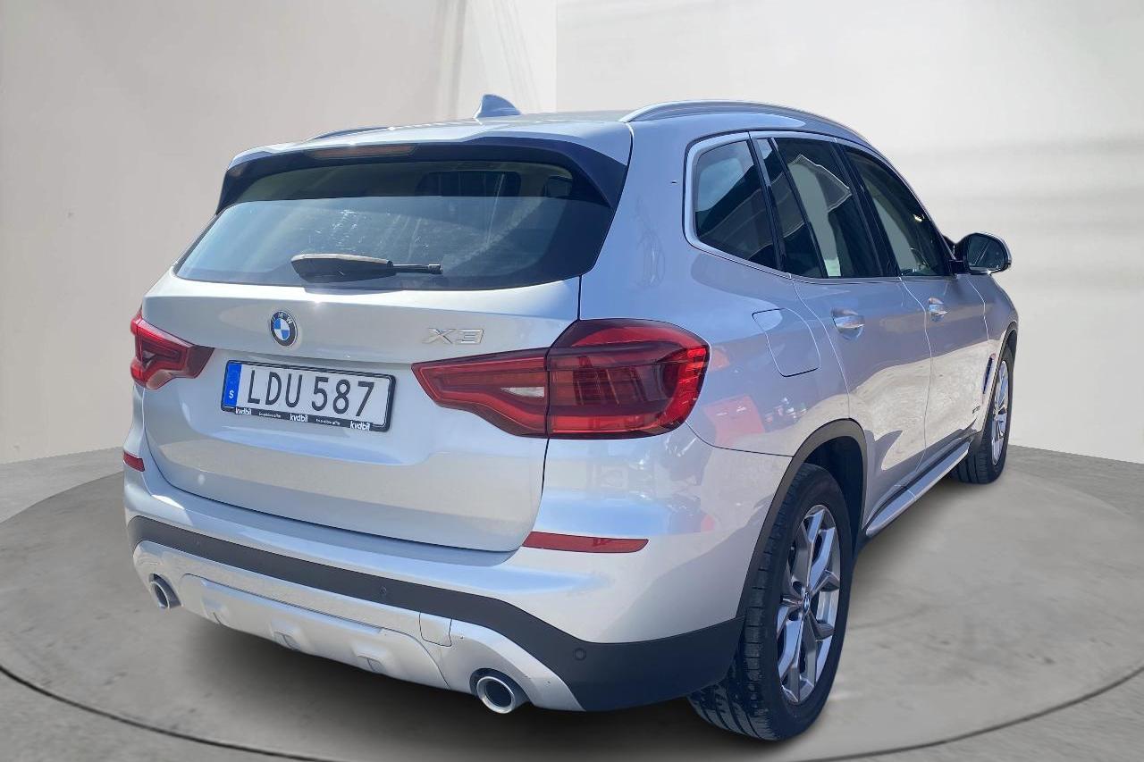 BMW X3 xDrive20d, G01 (190hk) - 113 080 km - Automatyczna - srebro - 2018