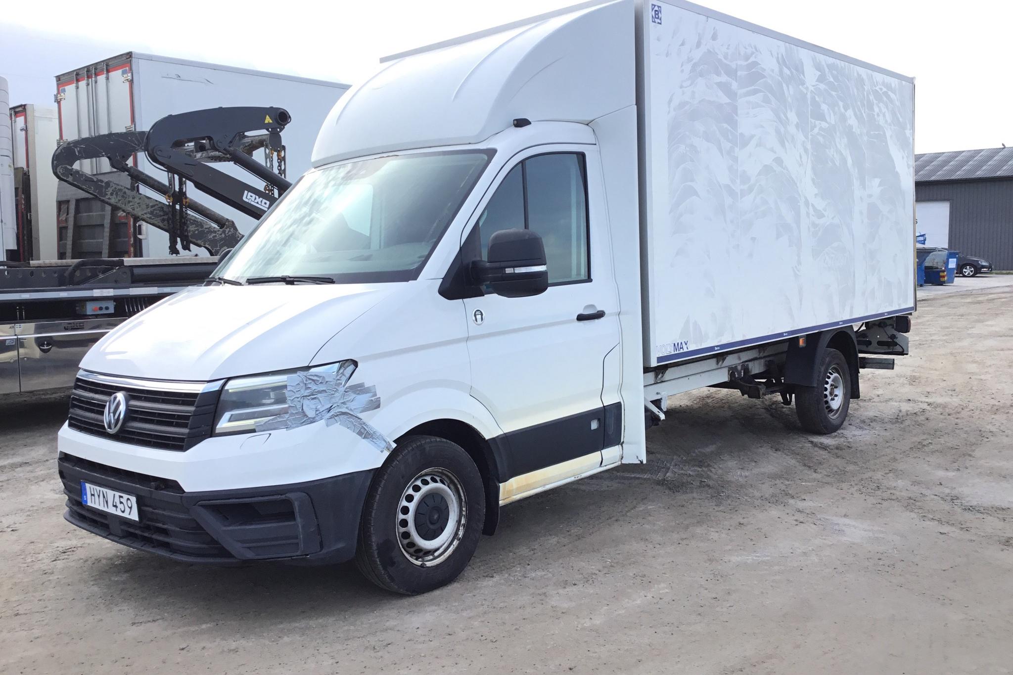 VW Crafter 35 2.0 TDI Volymskåp (177hk) - 27 905 mil - Automat - vit - 2018