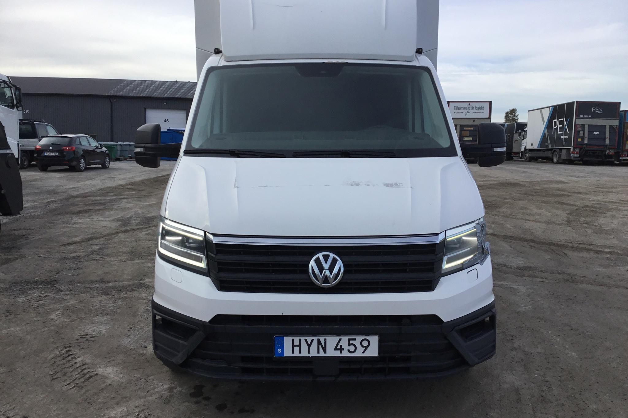 VW Crafter 35 2.0 TDI Volymskåp (177hk) - 27 905 mil - Automat - vit - 2018