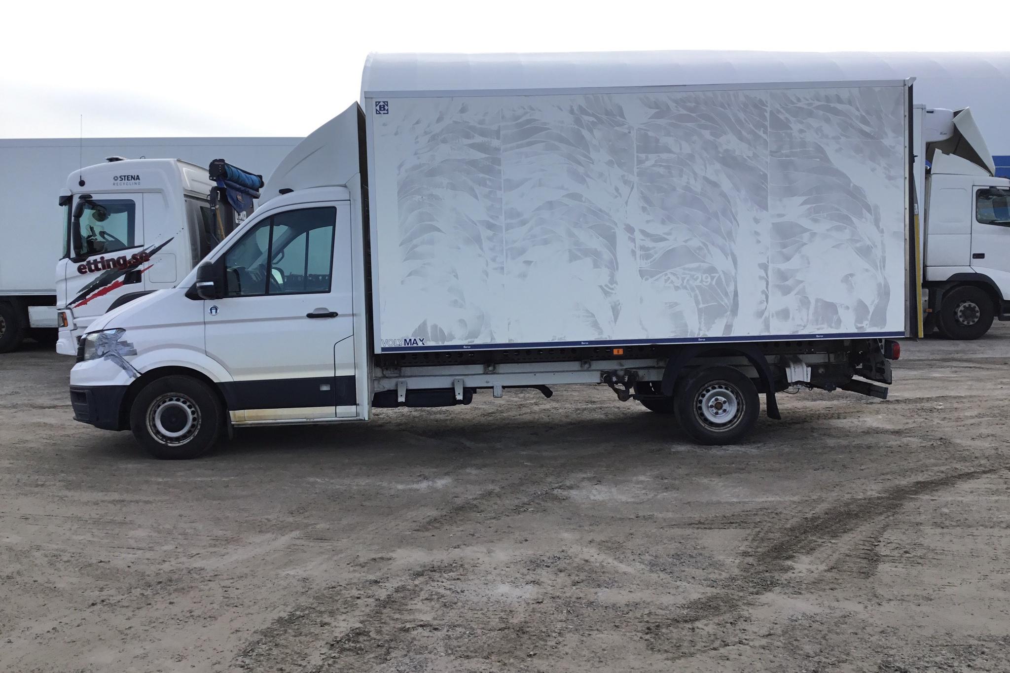 VW Crafter 35 2.0 TDI Volymskåp (177hk) - 27 905 mil - Automat - vit - 2018