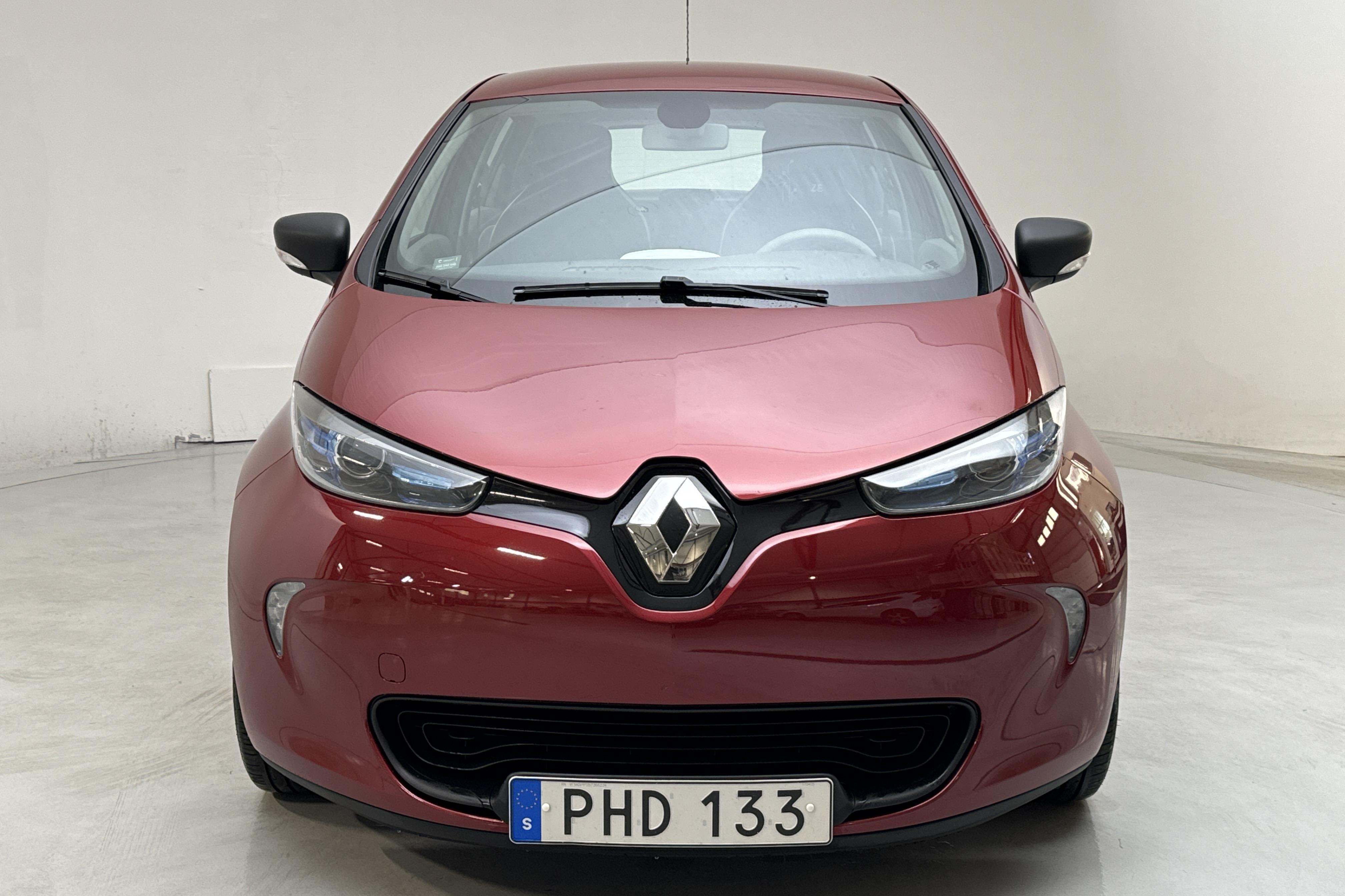 Renault Zoe 41 kWh R90 (92hk) - 100 630 km - Automaatne - Dark Red - 2017